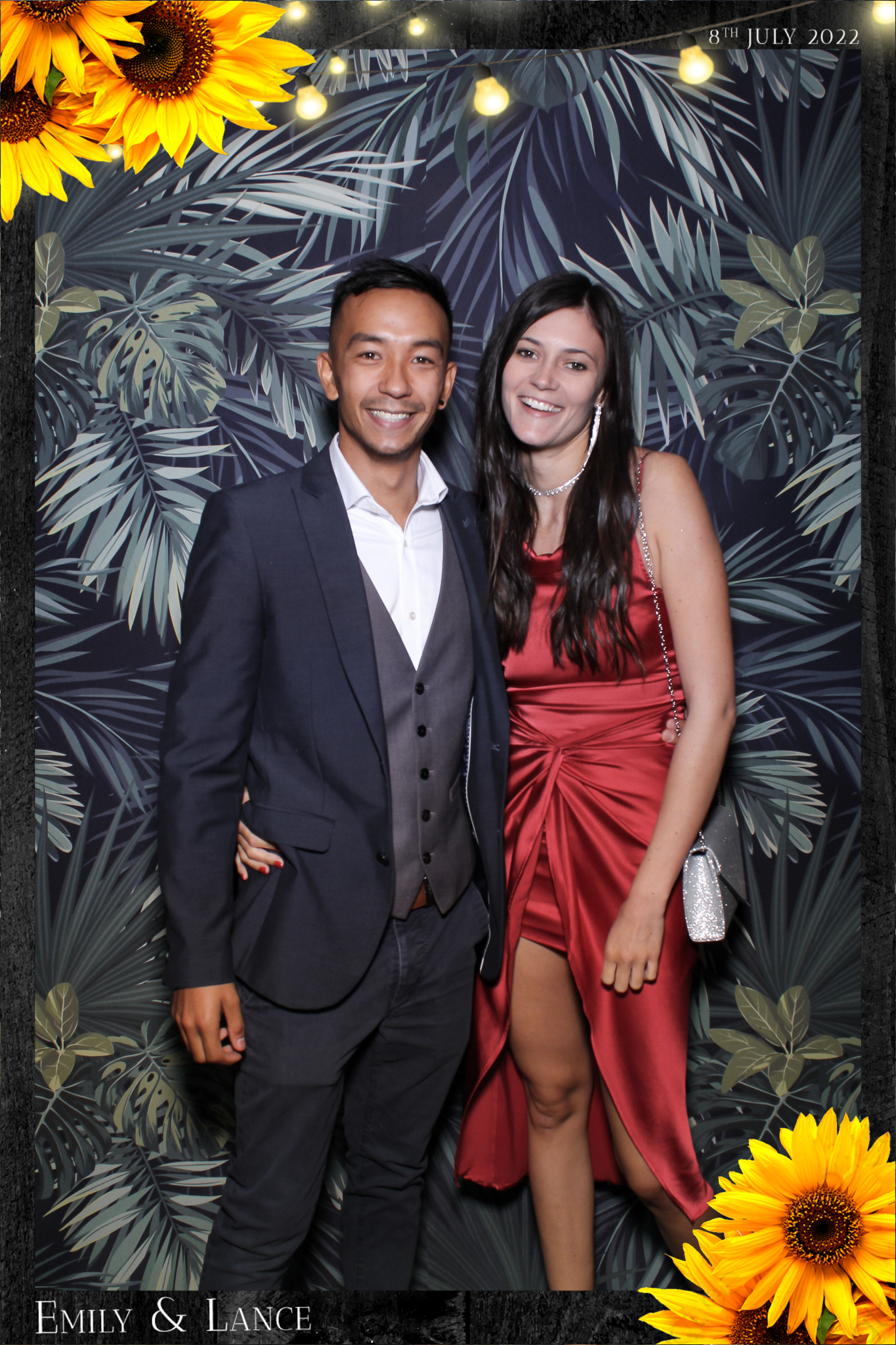 Emily & Lance Wedding - Selfie Mirror | View more photos from the event at gallery.freshbooths.com/u/FreshBooths/Emily-Lance-Wedding-Selfie-Mirror
