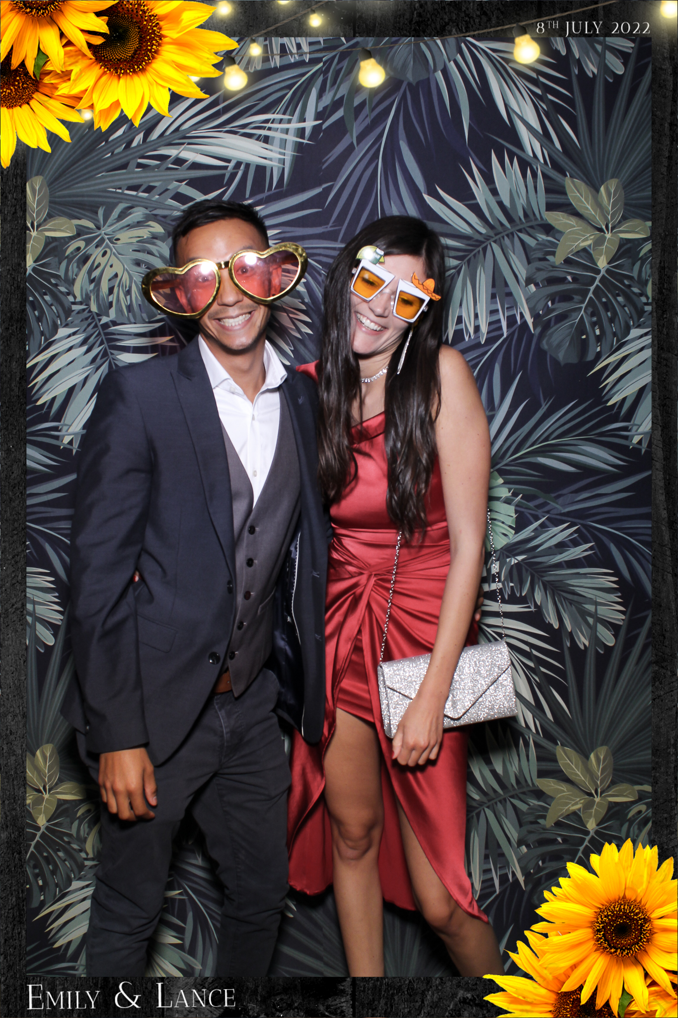 Emily & Lance Wedding - Selfie Mirror | View more photos from the event at gallery.freshbooths.com/u/FreshBooths/Emily-Lance-Wedding-Selfie-Mirror