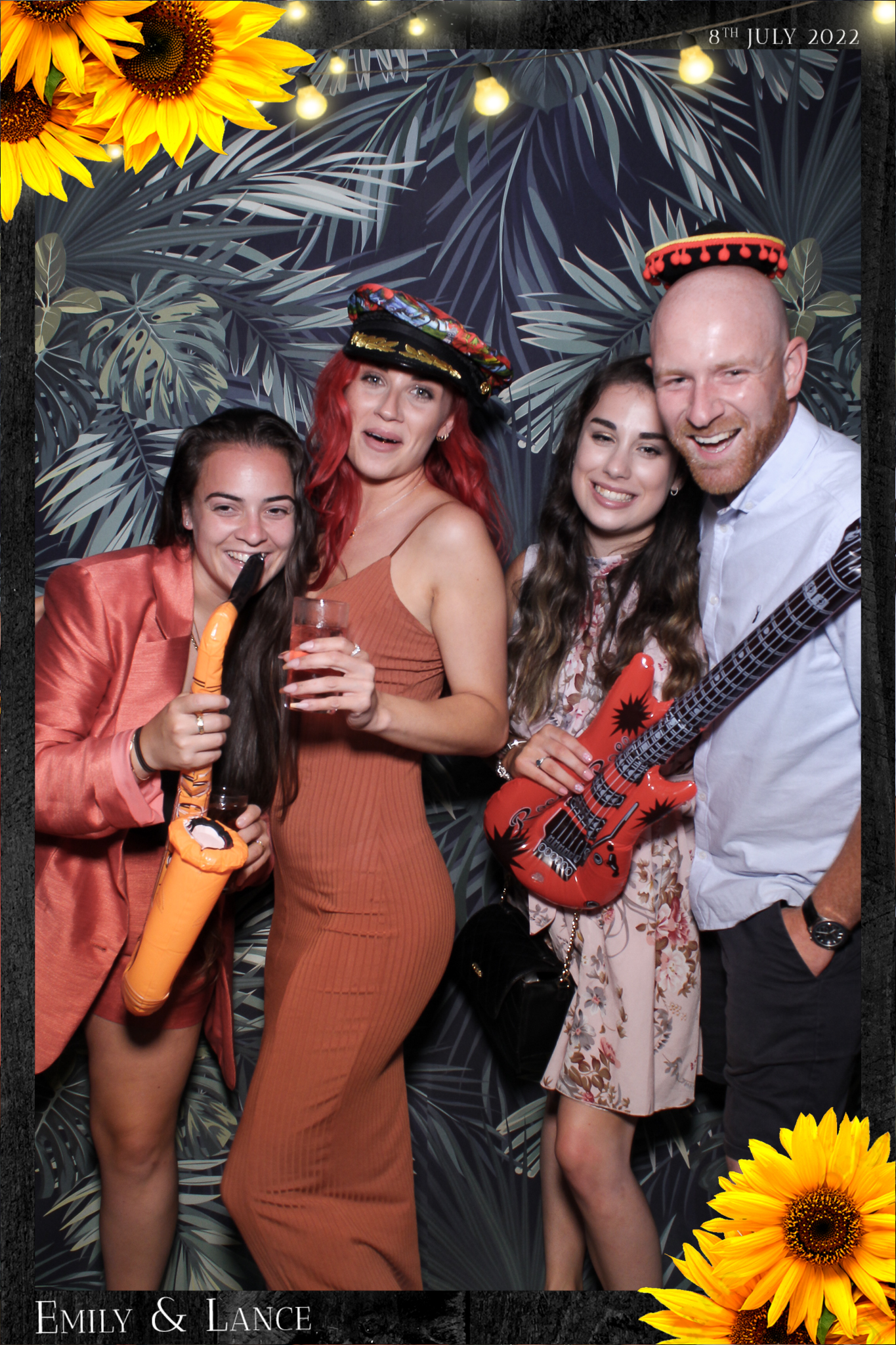Emily & Lance Wedding - Selfie Mirror | View more photos from the event at gallery.freshbooths.com/u/FreshBooths/Emily-Lance-Wedding-Selfie-Mirror
