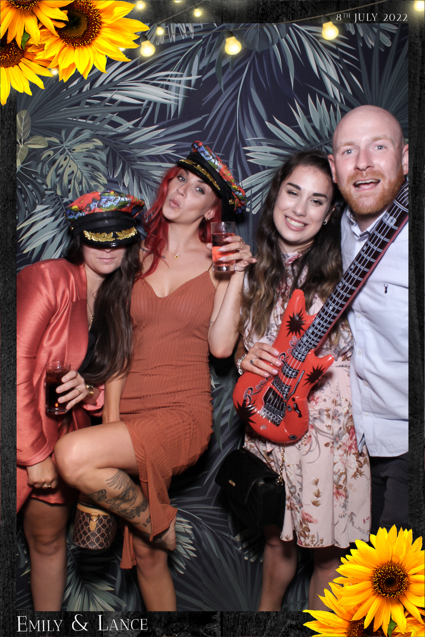 Emily & Lance Wedding - Selfie Mirror | View more photos from the event at gallery.freshbooths.com/u/FreshBooths/Emily-Lance-Wedding-Selfie-Mirror