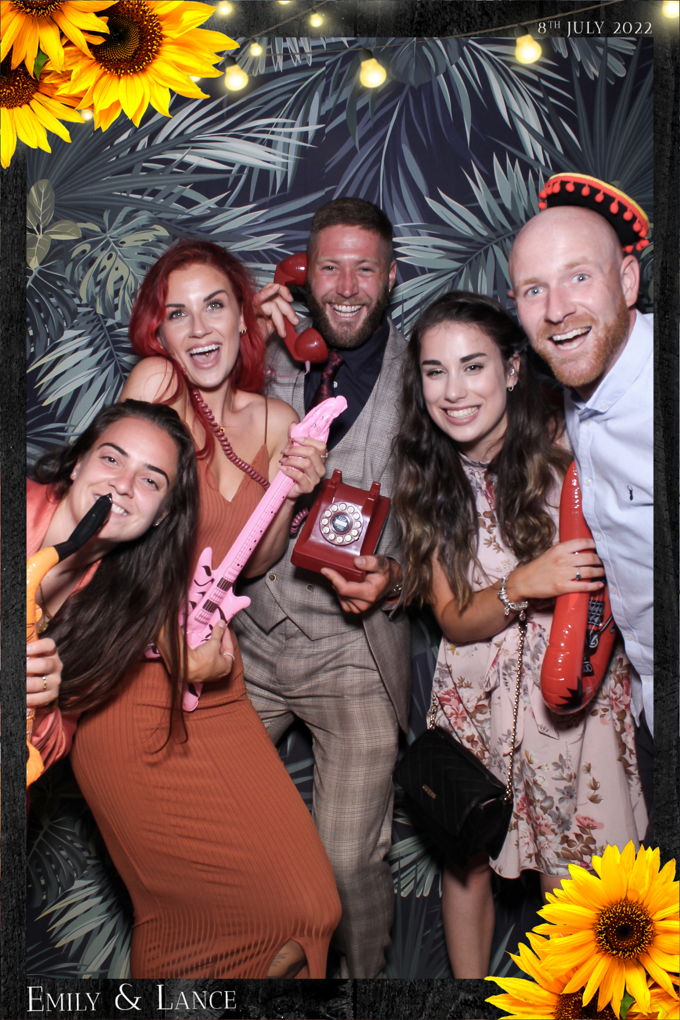 Emily & Lance Wedding - Selfie Mirror | View more photos from the event at gallery.freshbooths.com/u/FreshBooths/Emily-Lance-Wedding-Selfie-Mirror