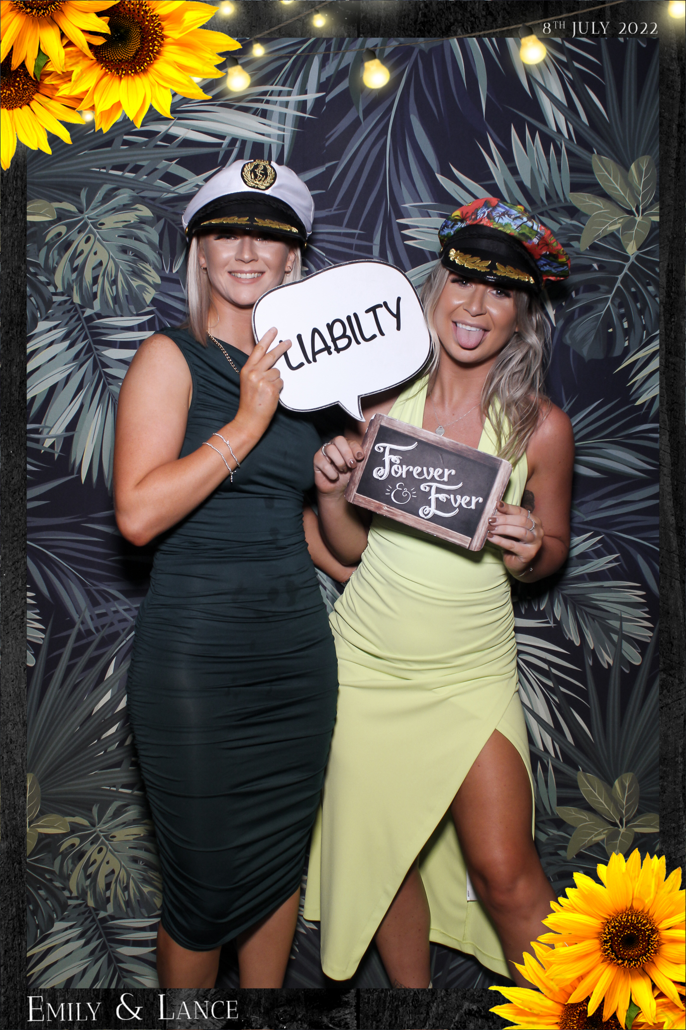 Emily & Lance Wedding - Selfie Mirror | View more photos from the event at gallery.freshbooths.com/u/FreshBooths/Emily-Lance-Wedding-Selfie-Mirror