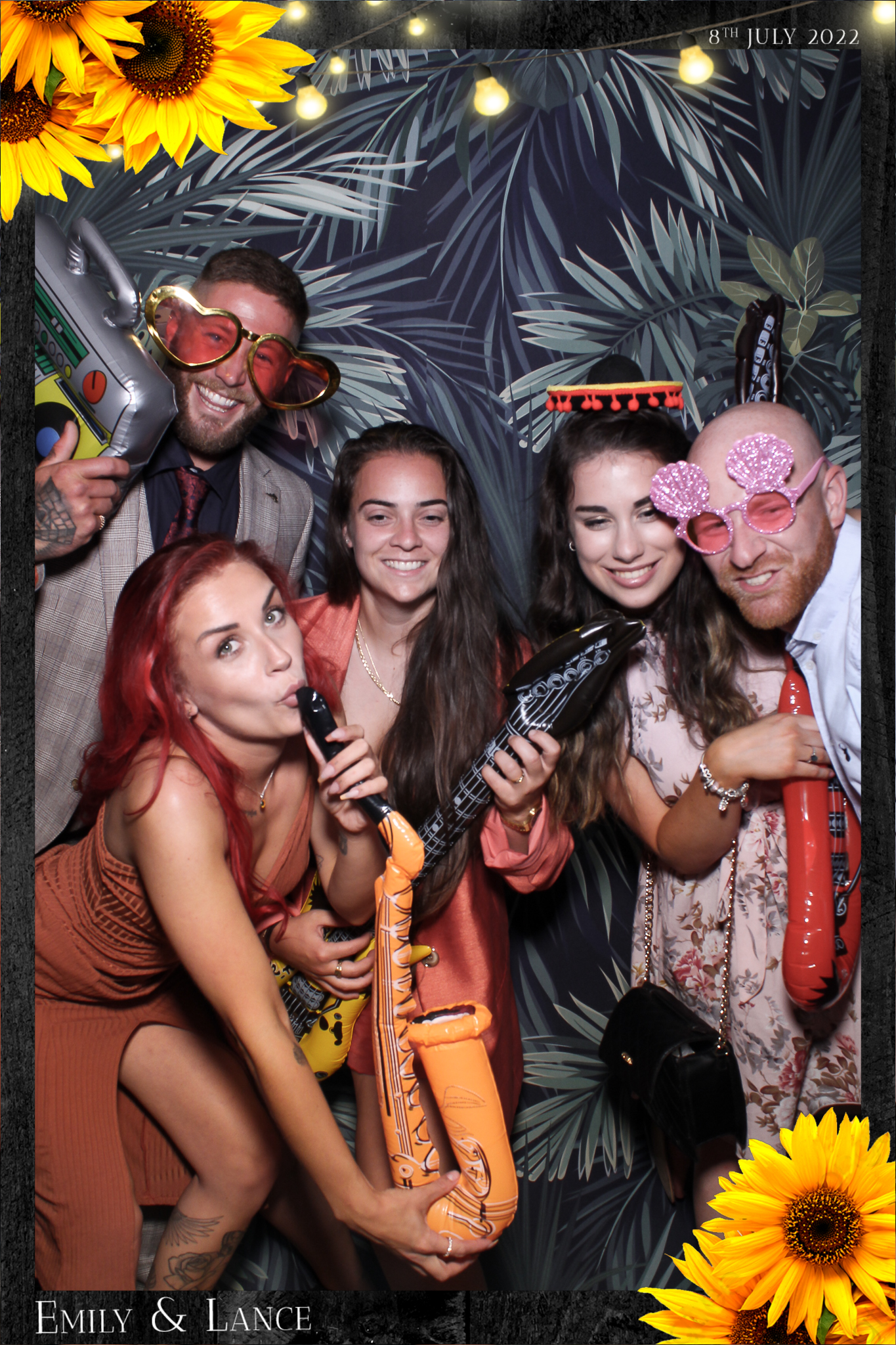 Emily & Lance Wedding - Selfie Mirror | View more photos from the event at gallery.freshbooths.com/u/FreshBooths/Emily-Lance-Wedding-Selfie-Mirror
