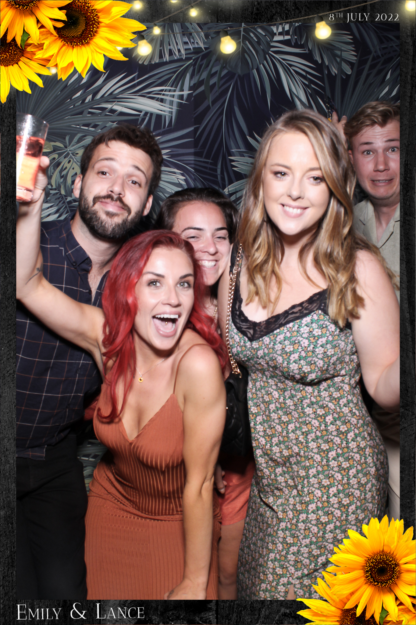 Emily & Lance Wedding - Selfie Mirror | View more photos from the event at gallery.freshbooths.com/u/FreshBooths/Emily-Lance-Wedding-Selfie-Mirror