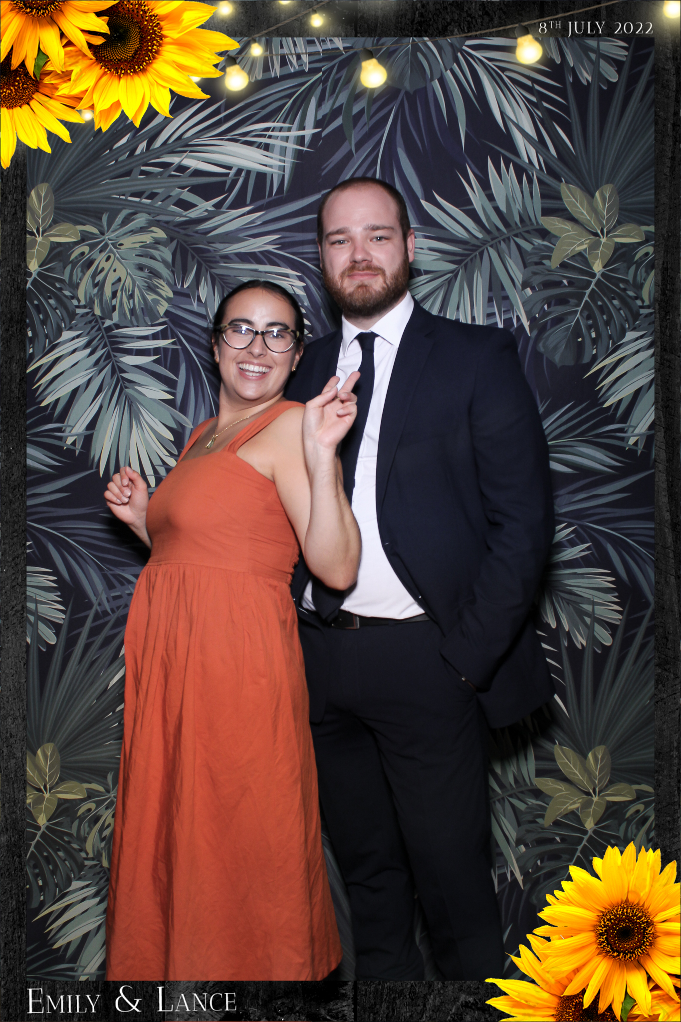 Emily & Lance Wedding - Selfie Mirror | View more photos from the event at gallery.freshbooths.com/u/FreshBooths/Emily-Lance-Wedding-Selfie-Mirror