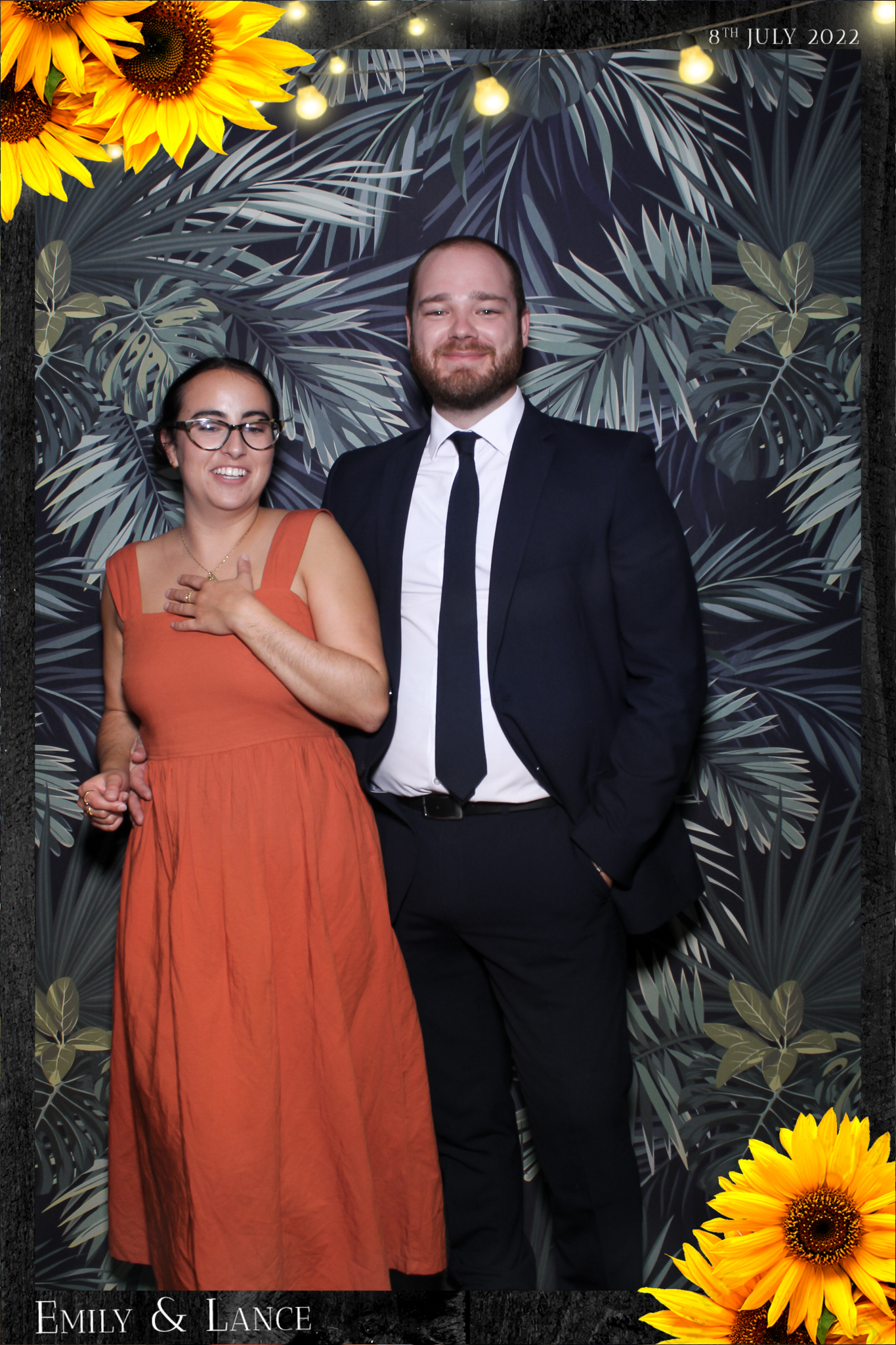 Emily & Lance Wedding - Selfie Mirror | View more photos from the event at gallery.freshbooths.com/u/FreshBooths/Emily-Lance-Wedding-Selfie-Mirror