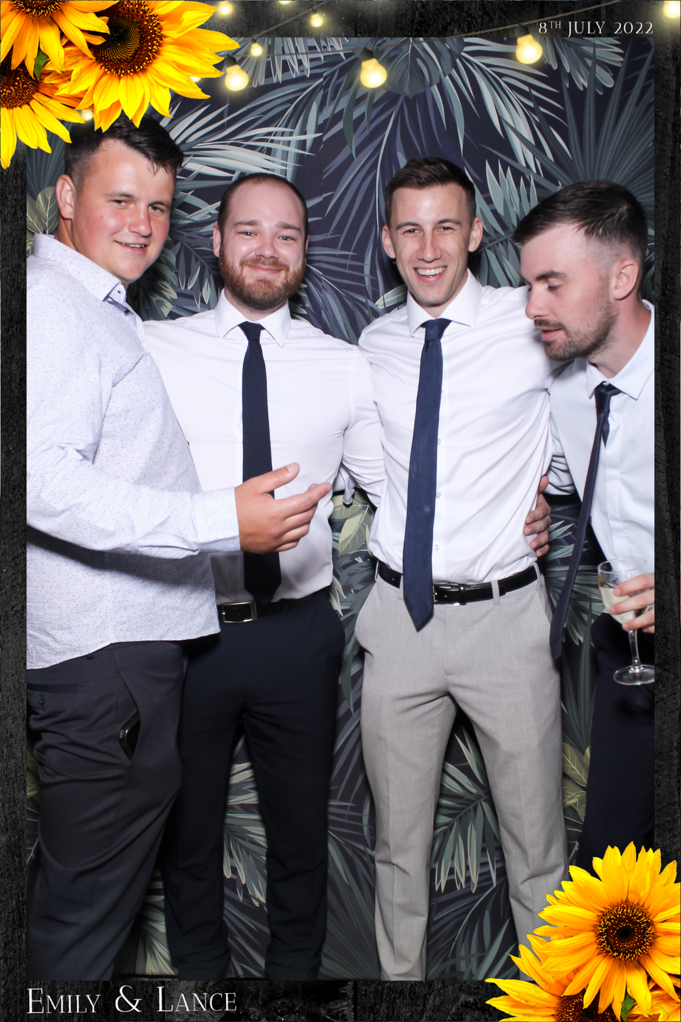 Emily & Lance Wedding - Selfie Mirror | View more photos from the event at gallery.freshbooths.com/u/FreshBooths/Emily-Lance-Wedding-Selfie-Mirror