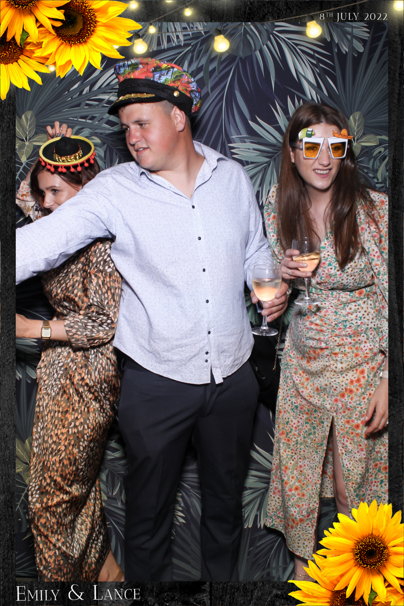Emily & Lance Wedding - Selfie Mirror | View more photos from the event at gallery.freshbooths.com/u/FreshBooths/Emily-Lance-Wedding-Selfie-Mirror