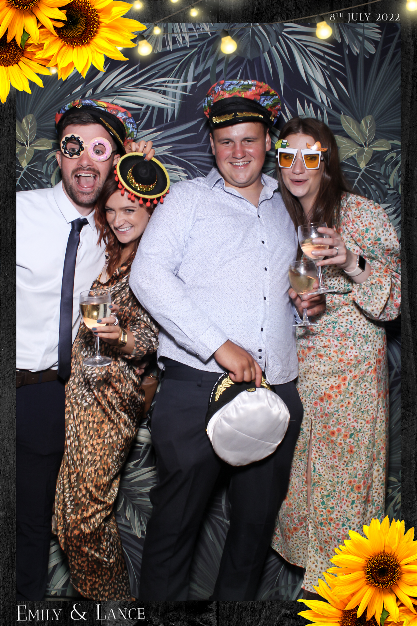 Emily & Lance Wedding - Selfie Mirror | View more photos from the event at gallery.freshbooths.com/u/FreshBooths/Emily-Lance-Wedding-Selfie-Mirror