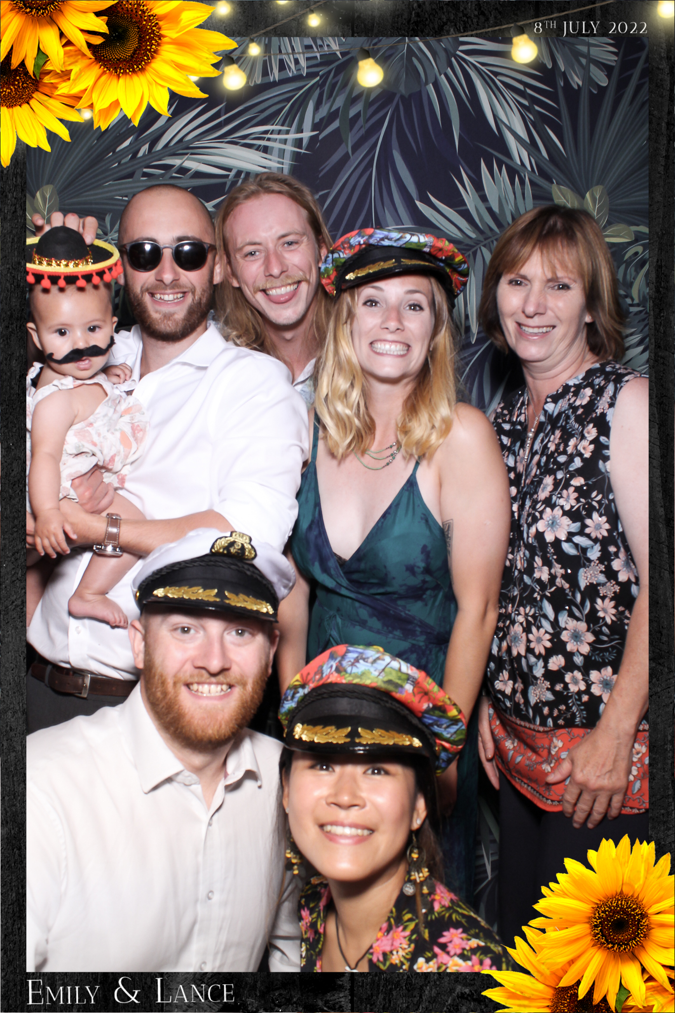 Emily & Lance Wedding - Selfie Mirror | View more photos from the event at gallery.freshbooths.com/u/FreshBooths/Emily-Lance-Wedding-Selfie-Mirror