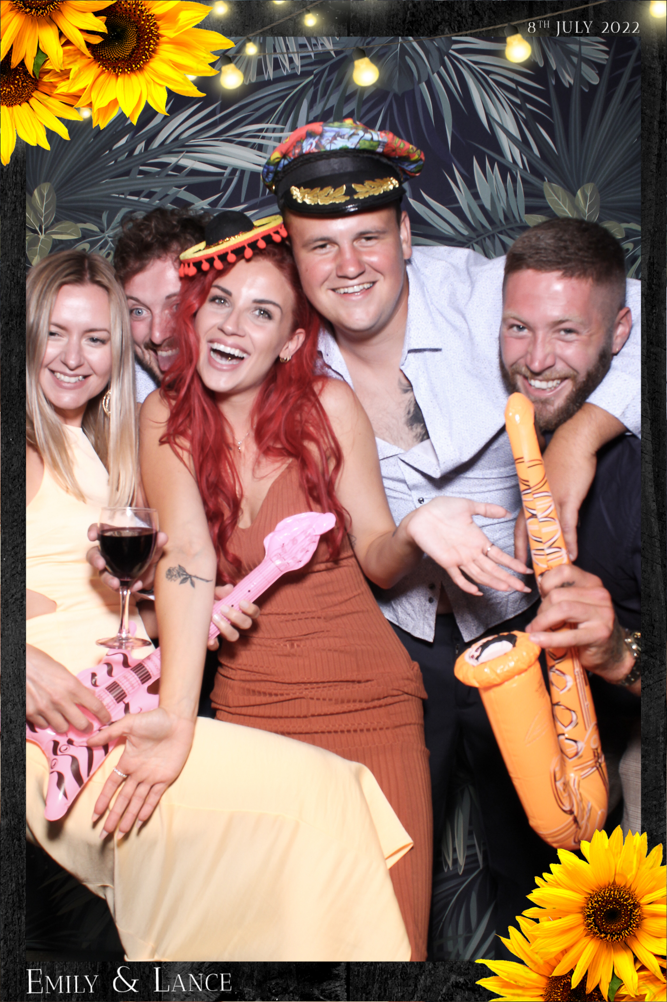 Emily & Lance Wedding - Selfie Mirror | View more photos from the event at gallery.freshbooths.com/u/FreshBooths/Emily-Lance-Wedding-Selfie-Mirror