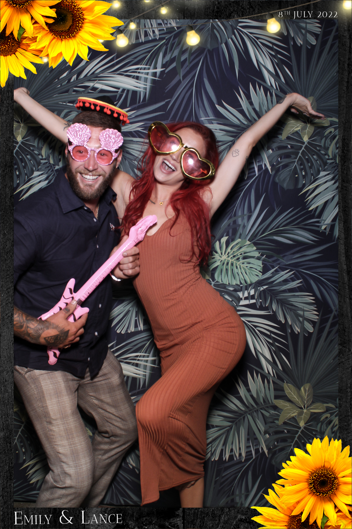 Emily & Lance Wedding - Selfie Mirror | View more photos from the event at gallery.freshbooths.com/u/FreshBooths/Emily-Lance-Wedding-Selfie-Mirror