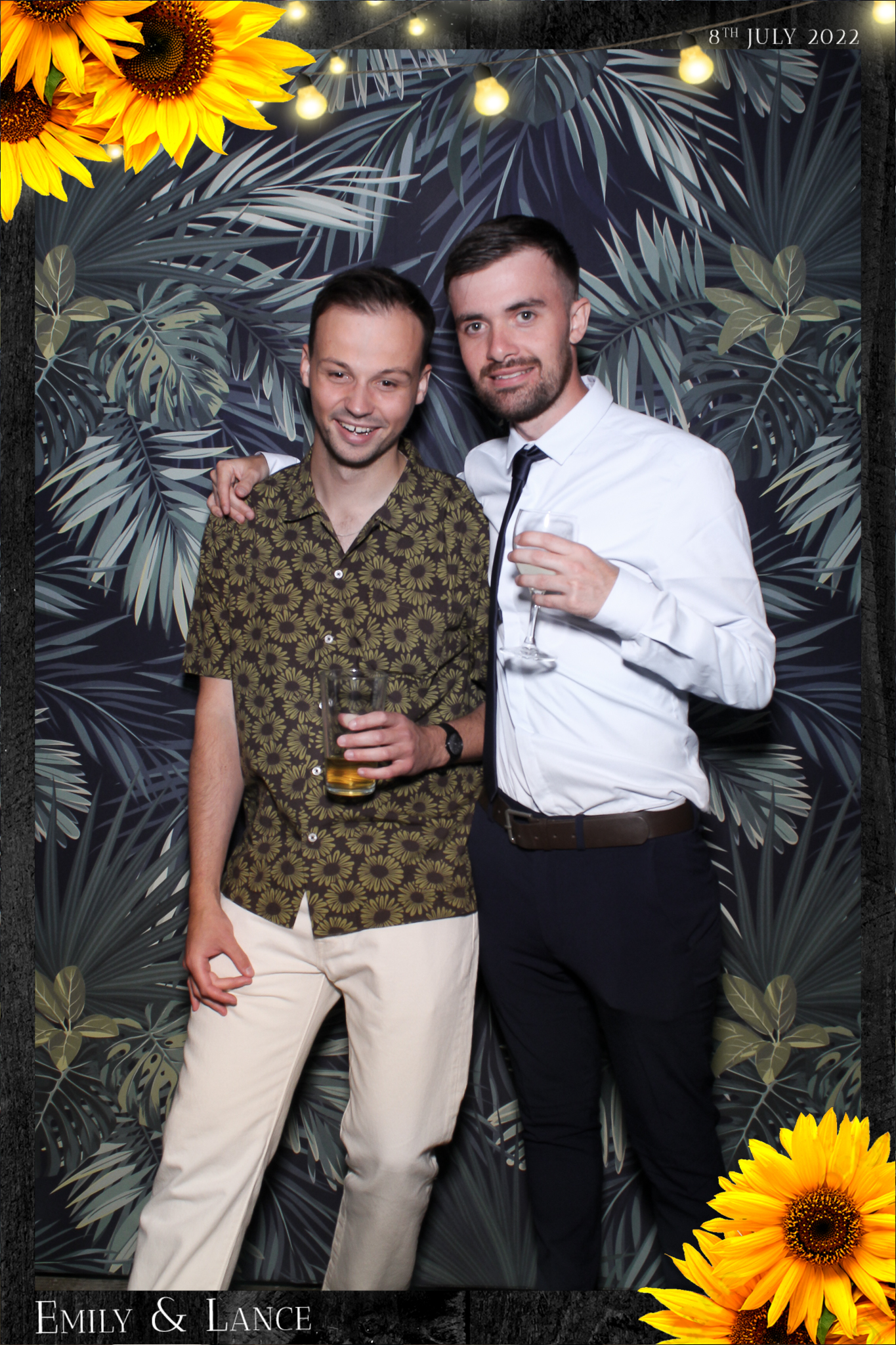 Emily & Lance Wedding - Selfie Mirror | View more photos from the event at gallery.freshbooths.com/u/FreshBooths/Emily-Lance-Wedding-Selfie-Mirror