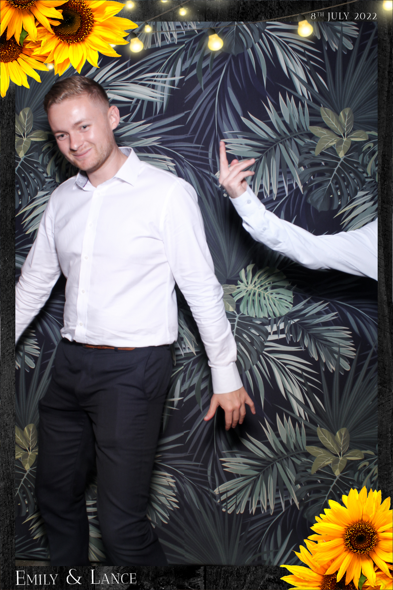 Emily & Lance Wedding - Selfie Mirror | View more photos from the event at gallery.freshbooths.com/u/FreshBooths/Emily-Lance-Wedding-Selfie-Mirror