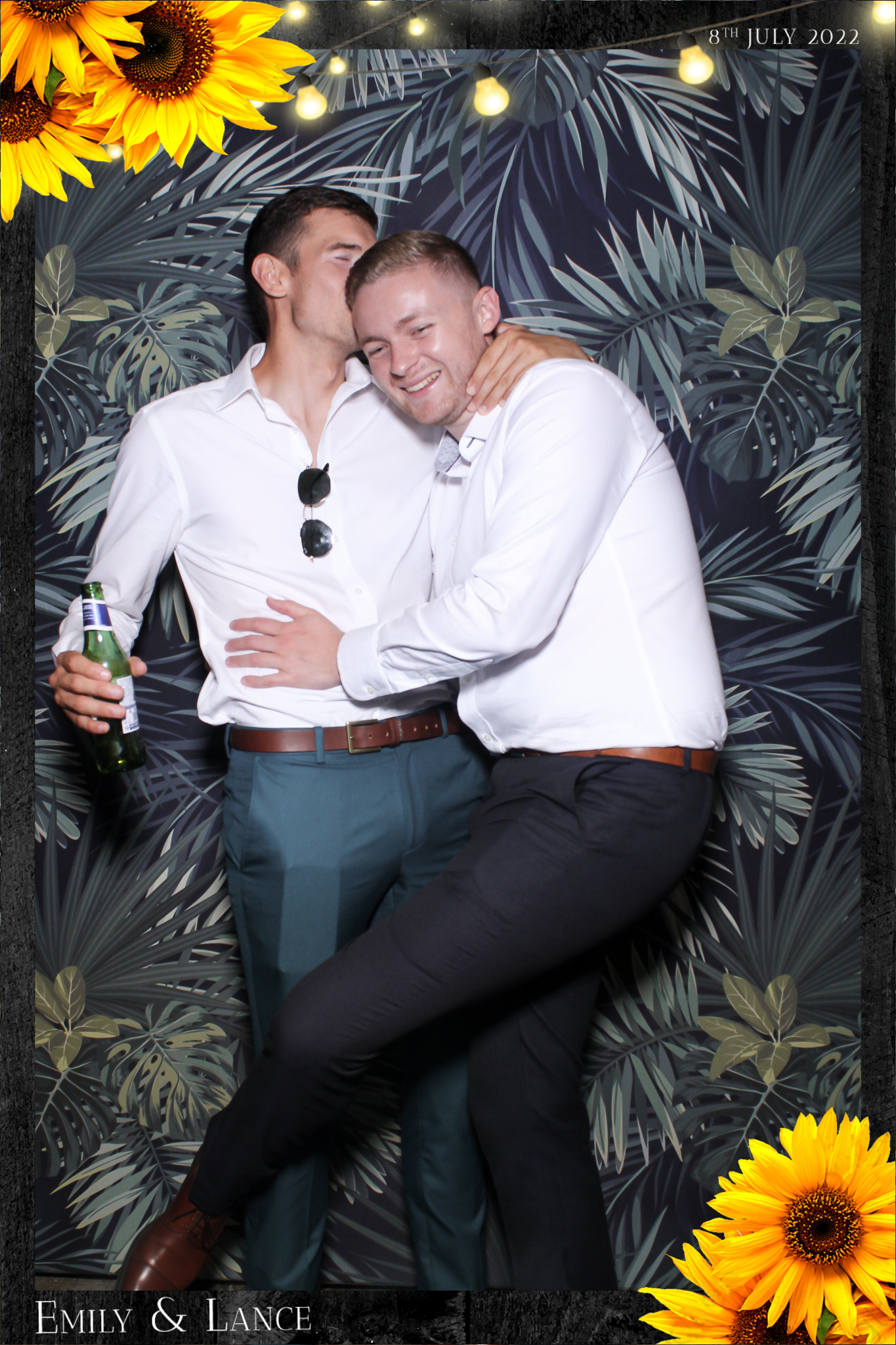 Emily & Lance Wedding - Selfie Mirror | View more photos from the event at gallery.freshbooths.com/u/FreshBooths/Emily-Lance-Wedding-Selfie-Mirror