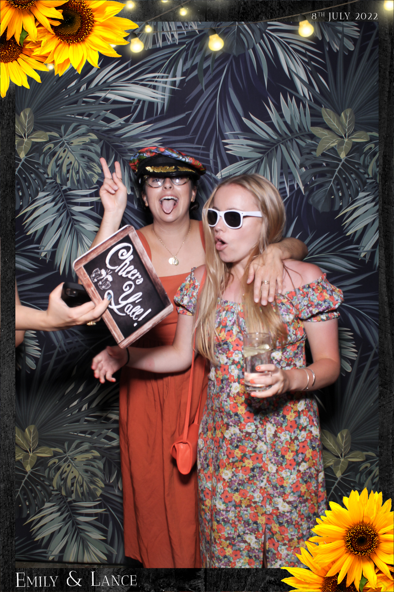 Emily & Lance Wedding - Selfie Mirror | View more photos from the event at gallery.freshbooths.com/u/FreshBooths/Emily-Lance-Wedding-Selfie-Mirror