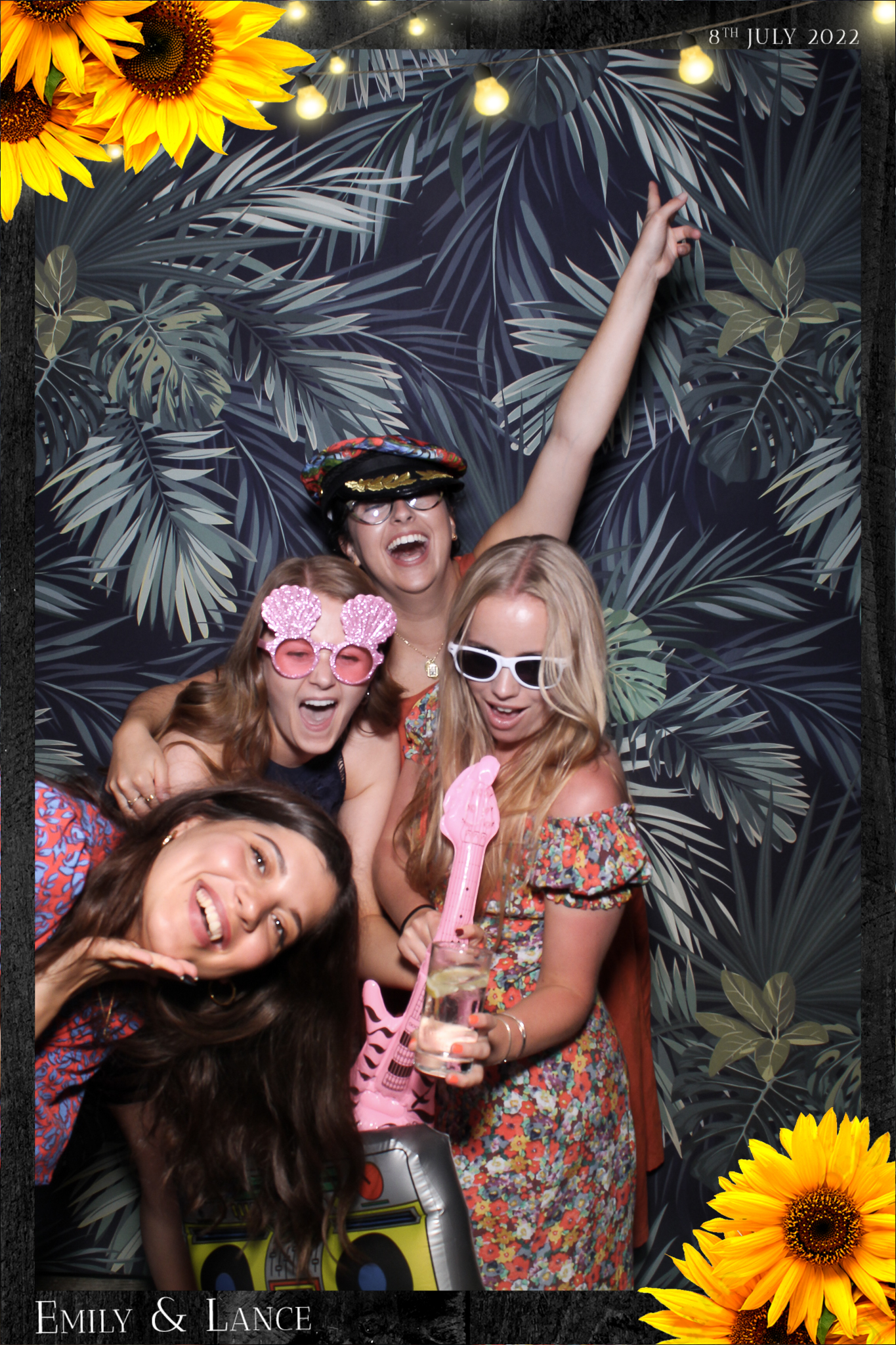 Emily & Lance Wedding - Selfie Mirror | View more photos from the event at gallery.freshbooths.com/u/FreshBooths/Emily-Lance-Wedding-Selfie-Mirror