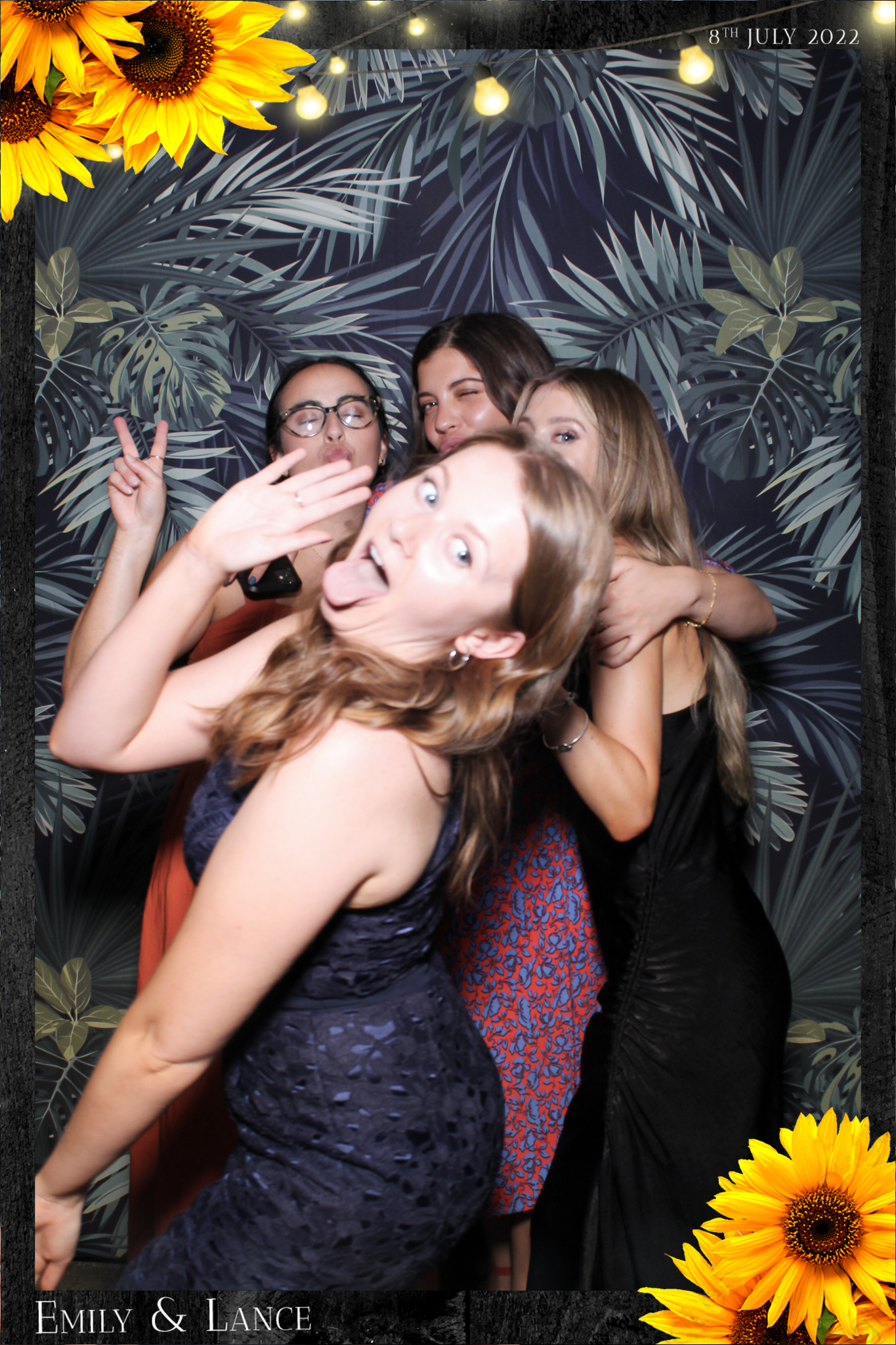 Emily & Lance Wedding - Selfie Mirror | View more photos from the event at gallery.freshbooths.com/u/FreshBooths/Emily-Lance-Wedding-Selfie-Mirror