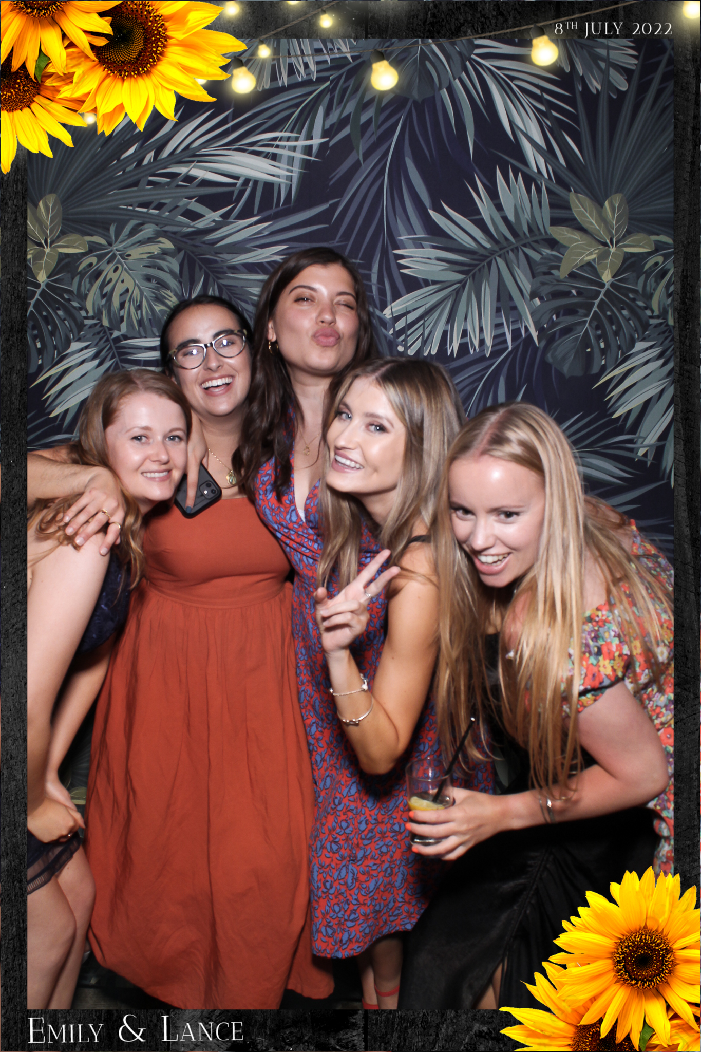 Emily & Lance Wedding - Selfie Mirror | View more photos from the event at gallery.freshbooths.com/u/FreshBooths/Emily-Lance-Wedding-Selfie-Mirror