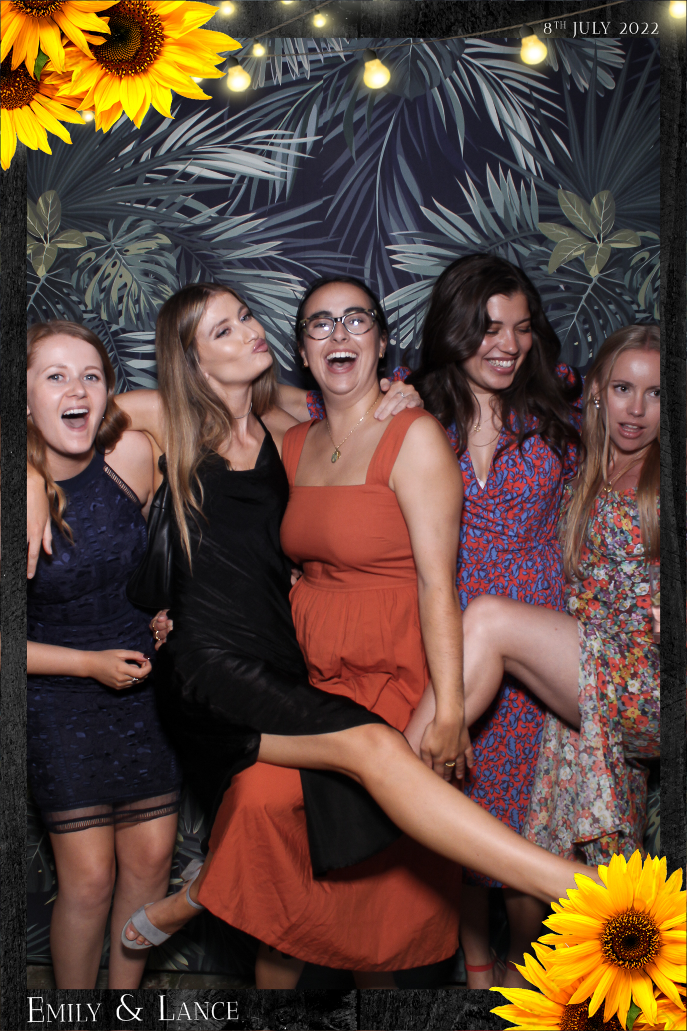 Emily & Lance Wedding - Selfie Mirror | View more photos from the event at gallery.freshbooths.com/u/FreshBooths/Emily-Lance-Wedding-Selfie-Mirror