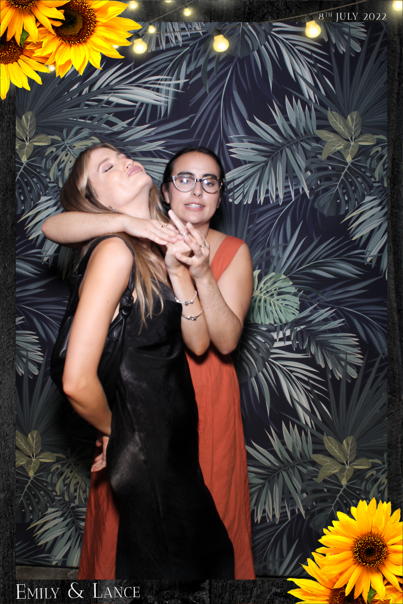 Emily & Lance Wedding - Selfie Mirror | View more photos from the event at gallery.freshbooths.com/u/FreshBooths/Emily-Lance-Wedding-Selfie-Mirror