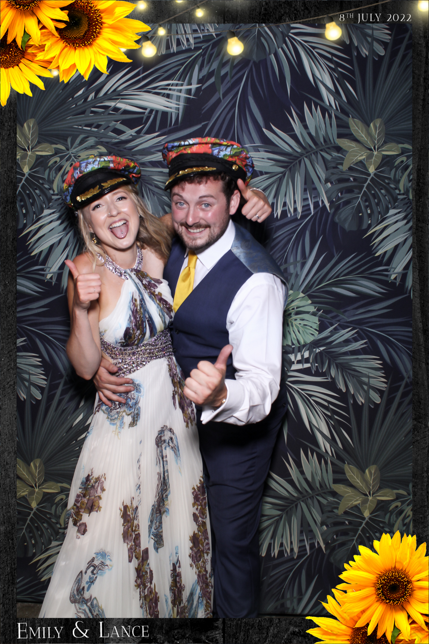 Emily & Lance Wedding - Selfie Mirror | View more photos from the event at gallery.freshbooths.com/u/FreshBooths/Emily-Lance-Wedding-Selfie-Mirror