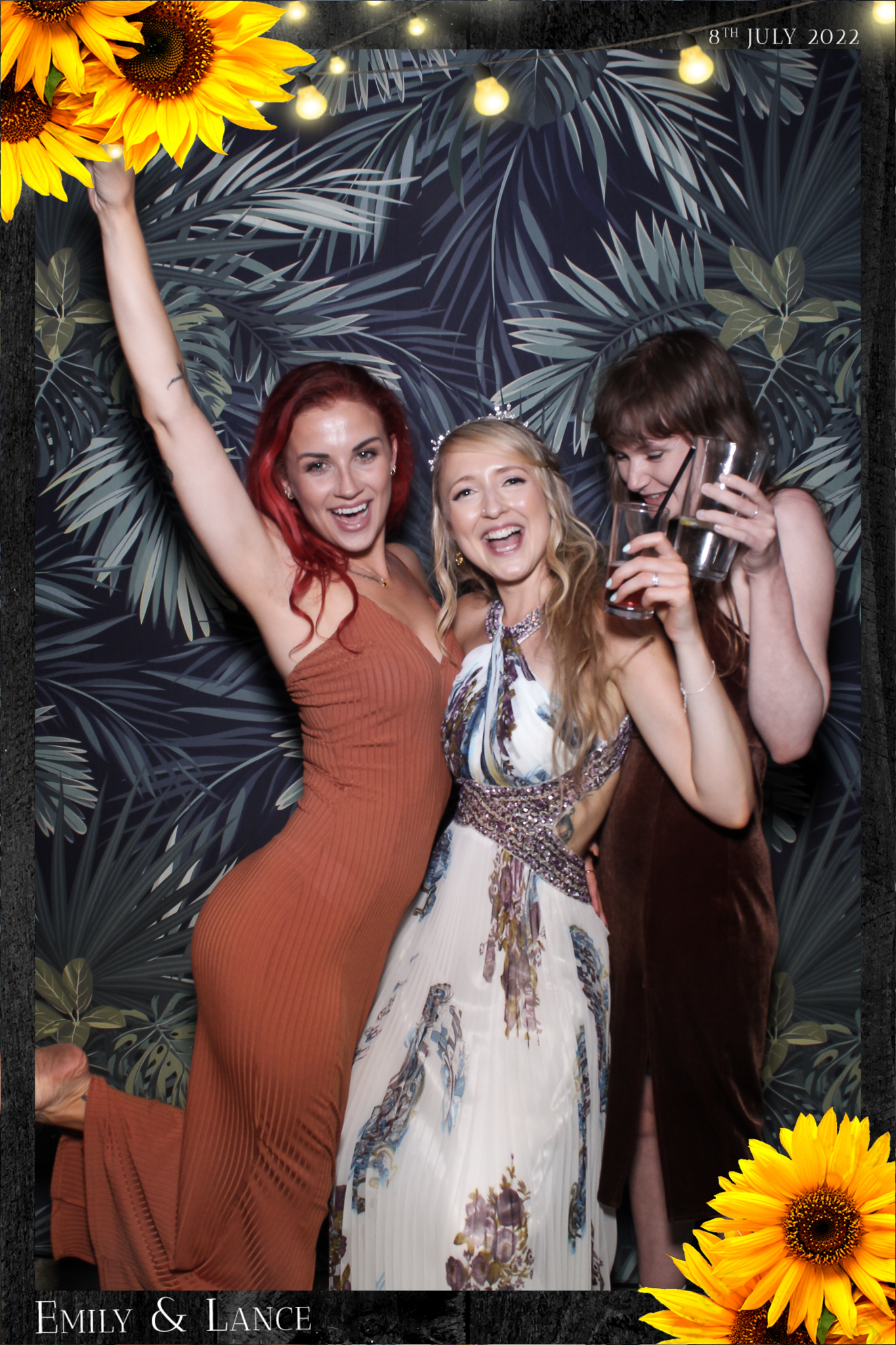 Emily & Lance Wedding - Selfie Mirror | View more photos from the event at gallery.freshbooths.com/u/FreshBooths/Emily-Lance-Wedding-Selfie-Mirror