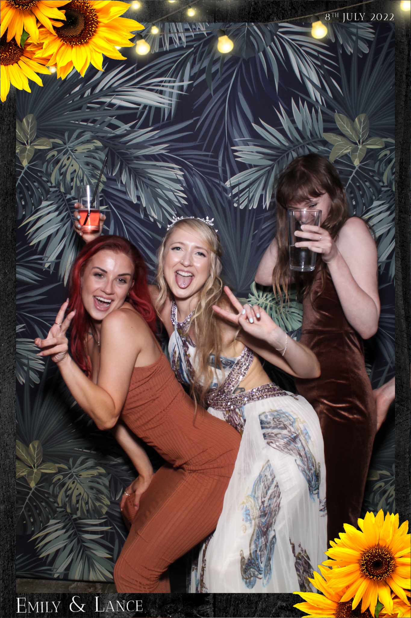 Emily & Lance Wedding - Selfie Mirror | View more photos from the event at gallery.freshbooths.com/u/FreshBooths/Emily-Lance-Wedding-Selfie-Mirror