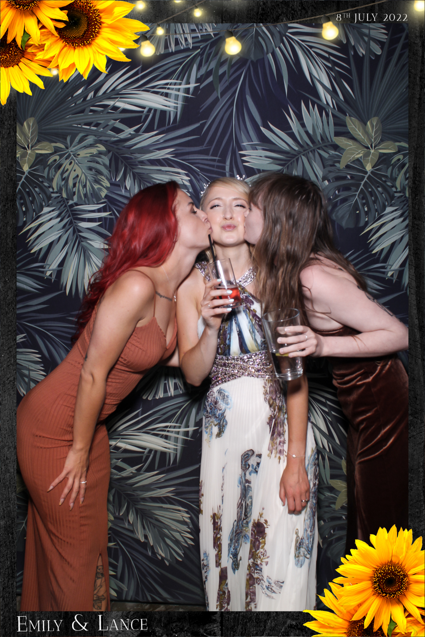 Emily & Lance Wedding - Selfie Mirror | View more photos from the event at gallery.freshbooths.com/u/FreshBooths/Emily-Lance-Wedding-Selfie-Mirror