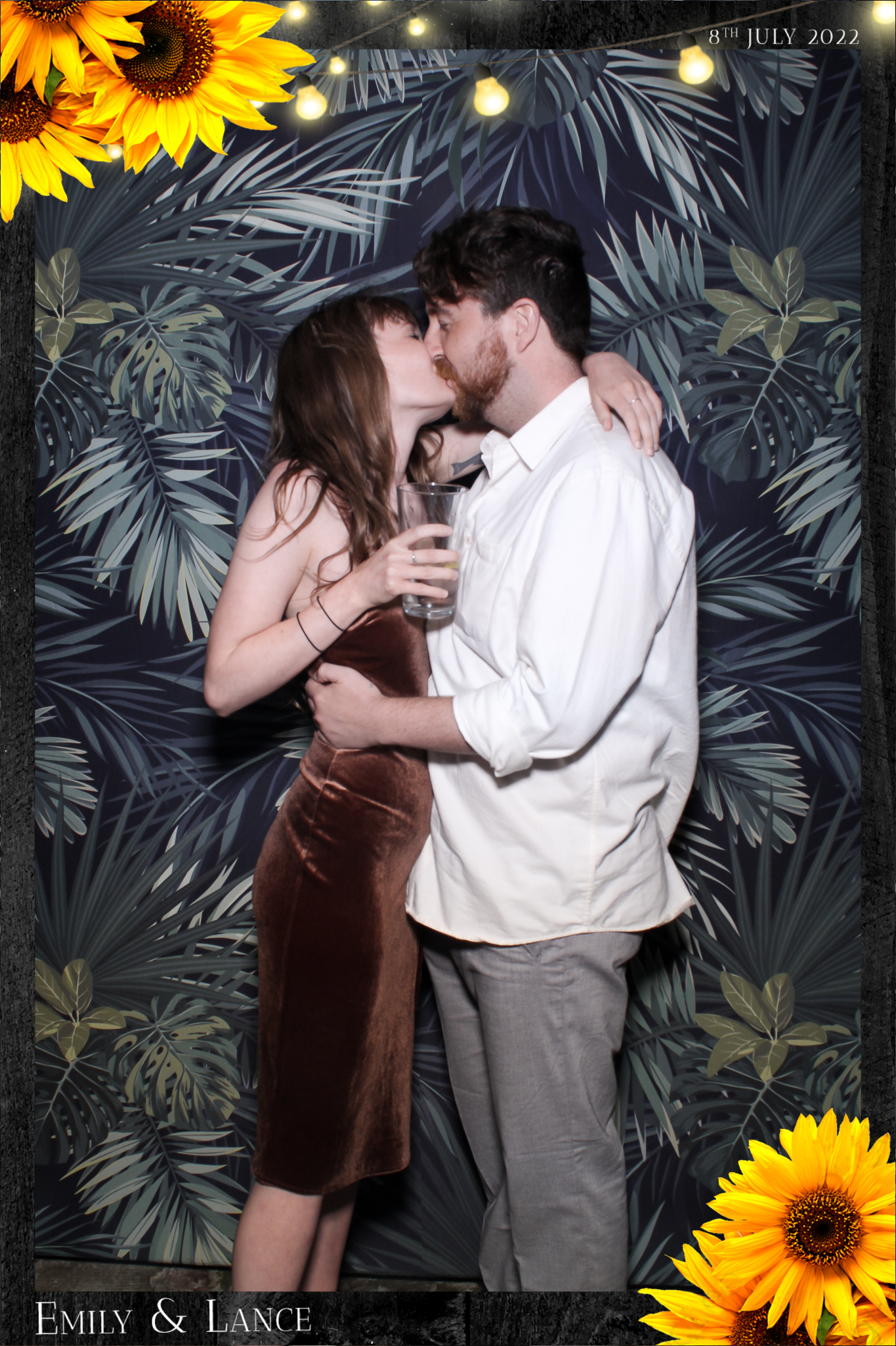 Emily & Lance Wedding - Selfie Mirror | View more photos from the event at gallery.freshbooths.com/u/FreshBooths/Emily-Lance-Wedding-Selfie-Mirror