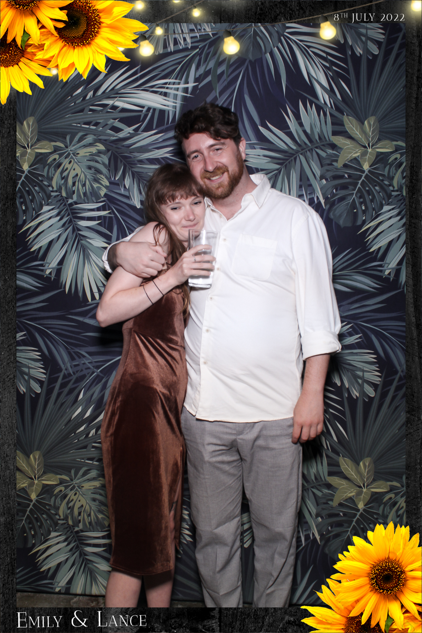 Emily & Lance Wedding - Selfie Mirror | View more photos from the event at gallery.freshbooths.com/u/FreshBooths/Emily-Lance-Wedding-Selfie-Mirror