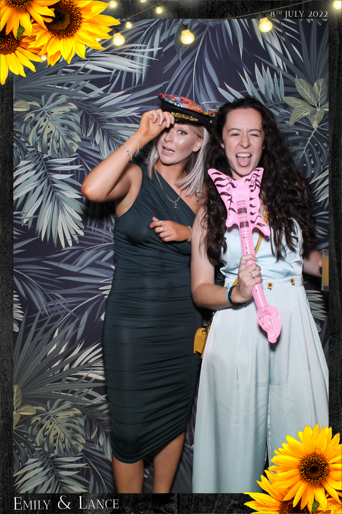 Emily & Lance Wedding - Selfie Mirror | View more photos from the event at gallery.freshbooths.com/u/FreshBooths/Emily-Lance-Wedding-Selfie-Mirror