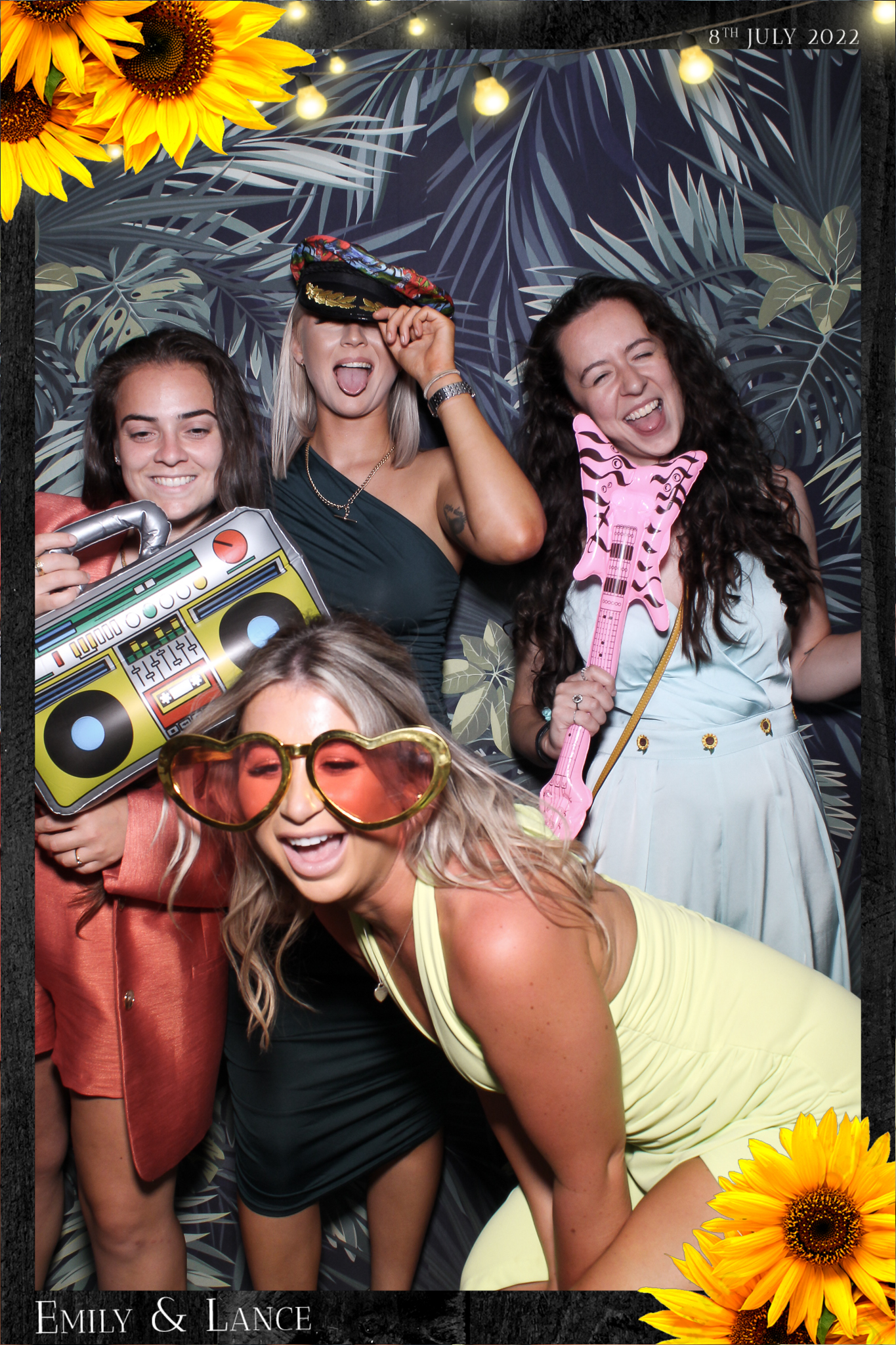 Emily & Lance Wedding - Selfie Mirror | View more photos from the event at gallery.freshbooths.com/u/FreshBooths/Emily-Lance-Wedding-Selfie-Mirror