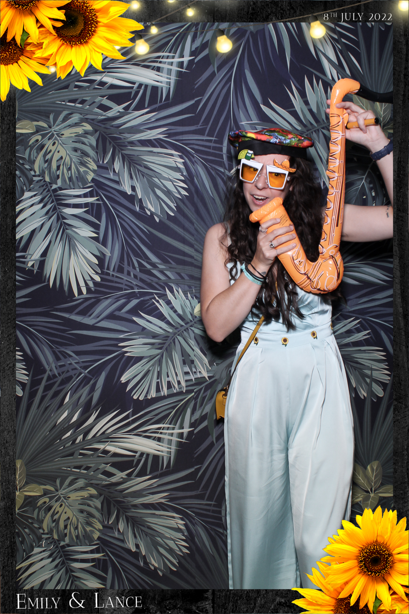 Emily & Lance Wedding - Selfie Mirror | View more photos from the event at gallery.freshbooths.com/u/FreshBooths/Emily-Lance-Wedding-Selfie-Mirror