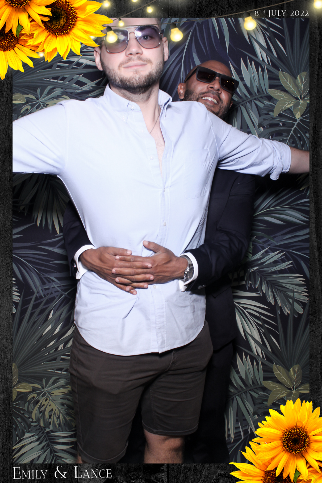 Emily & Lance Wedding - Selfie Mirror | View more photos from the event at gallery.freshbooths.com/u/FreshBooths/Emily-Lance-Wedding-Selfie-Mirror