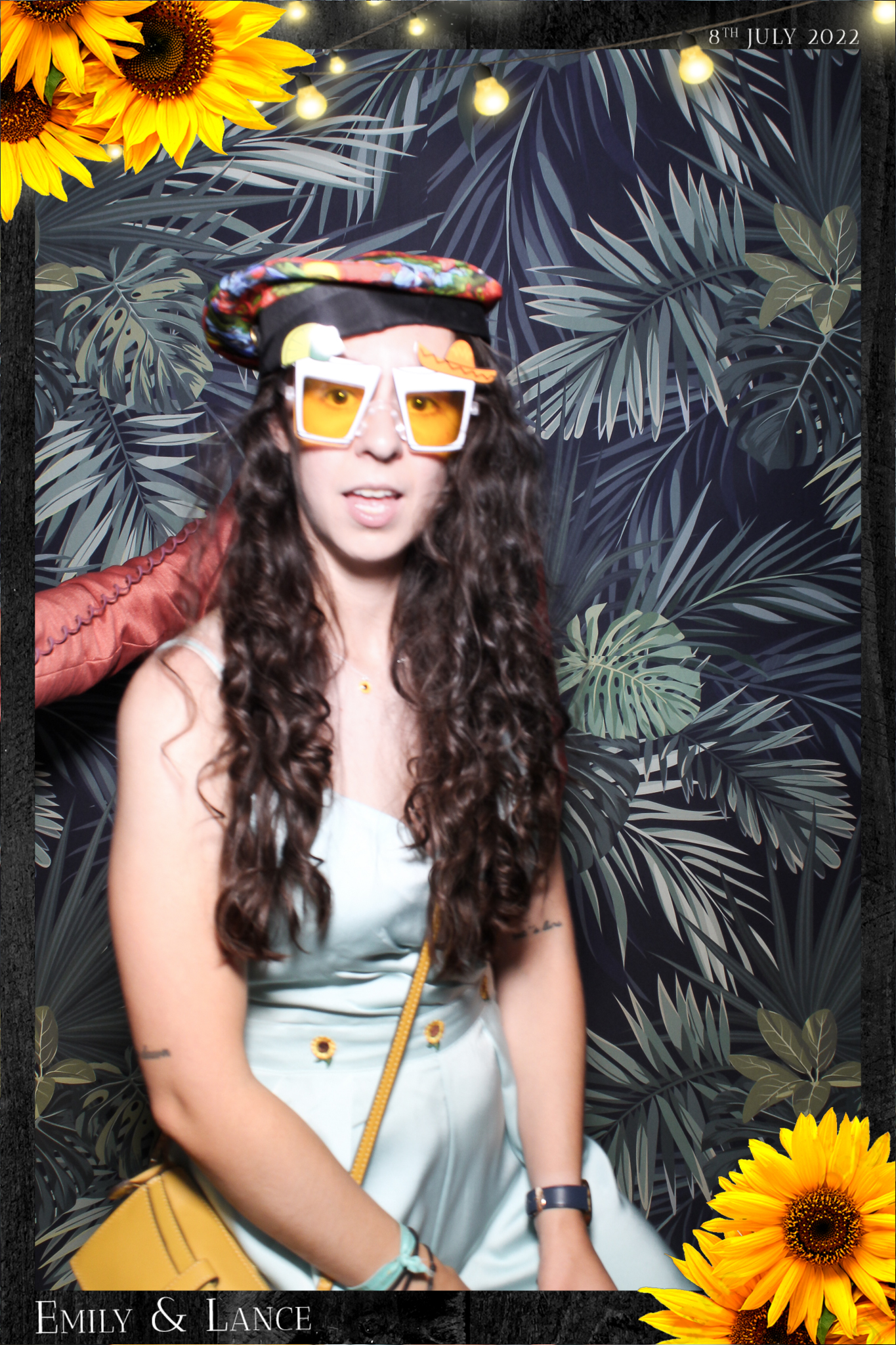 Emily & Lance Wedding - Selfie Mirror | View more photos from the event at gallery.freshbooths.com/u/FreshBooths/Emily-Lance-Wedding-Selfie-Mirror