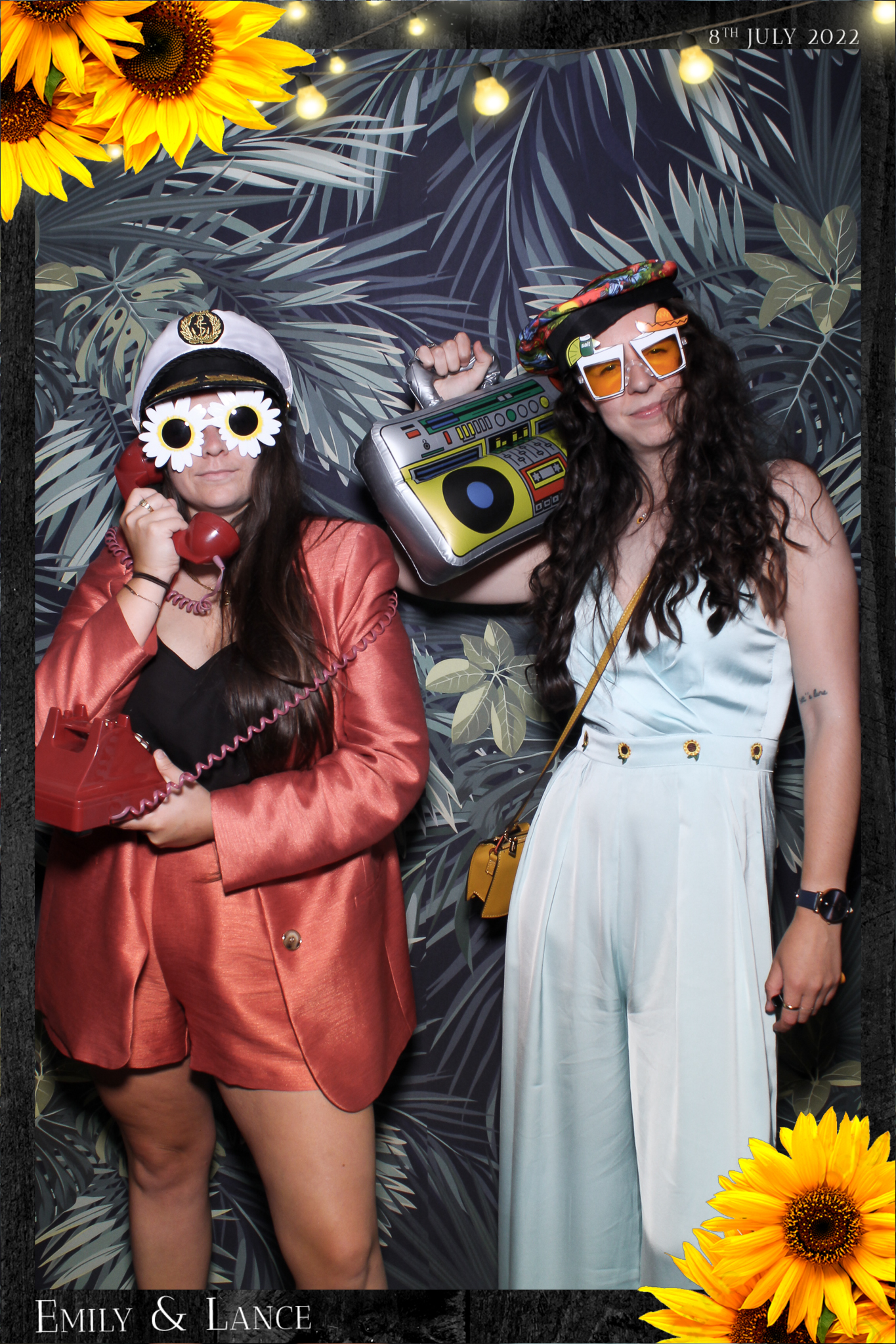 Emily & Lance Wedding - Selfie Mirror | View more photos from the event at gallery.freshbooths.com/u/FreshBooths/Emily-Lance-Wedding-Selfie-Mirror