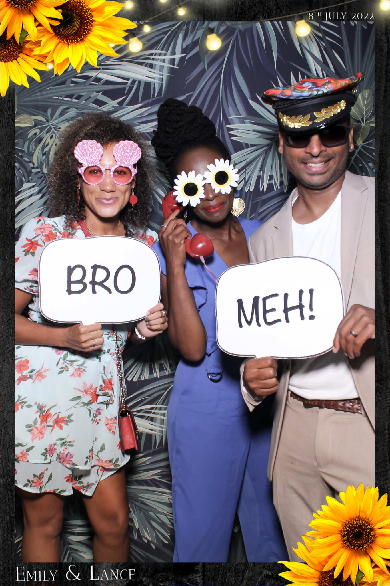 Emily & Lance Wedding - Selfie Mirror | View more photos from the event at gallery.freshbooths.com/u/FreshBooths/Emily-Lance-Wedding-Selfie-Mirror