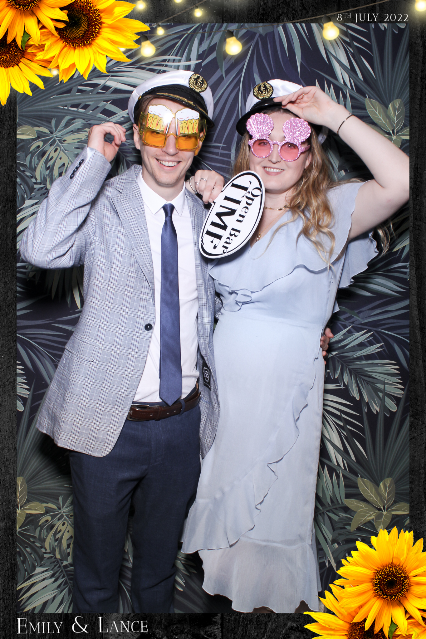 Emily & Lance Wedding - Selfie Mirror | View more photos from the event at gallery.freshbooths.com/u/FreshBooths/Emily-Lance-Wedding-Selfie-Mirror