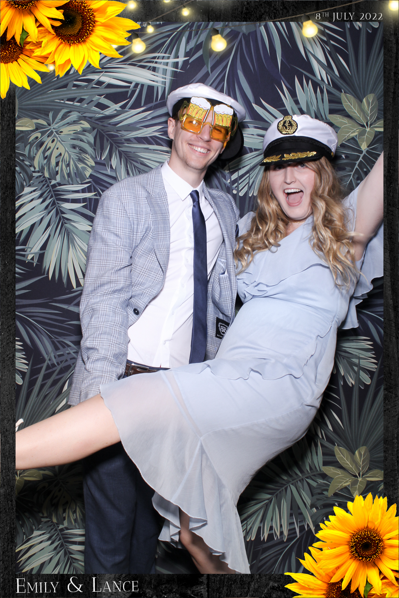 Emily & Lance Wedding - Selfie Mirror | View more photos from the event at gallery.freshbooths.com/u/FreshBooths/Emily-Lance-Wedding-Selfie-Mirror