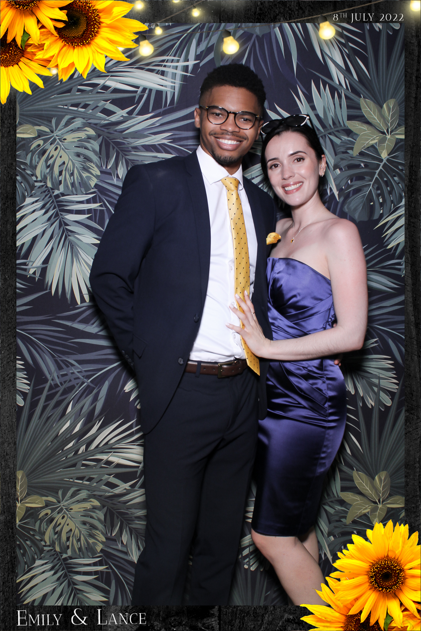 Emily & Lance Wedding - Selfie Mirror | View more photos from the event at gallery.freshbooths.com/u/FreshBooths/Emily-Lance-Wedding-Selfie-Mirror