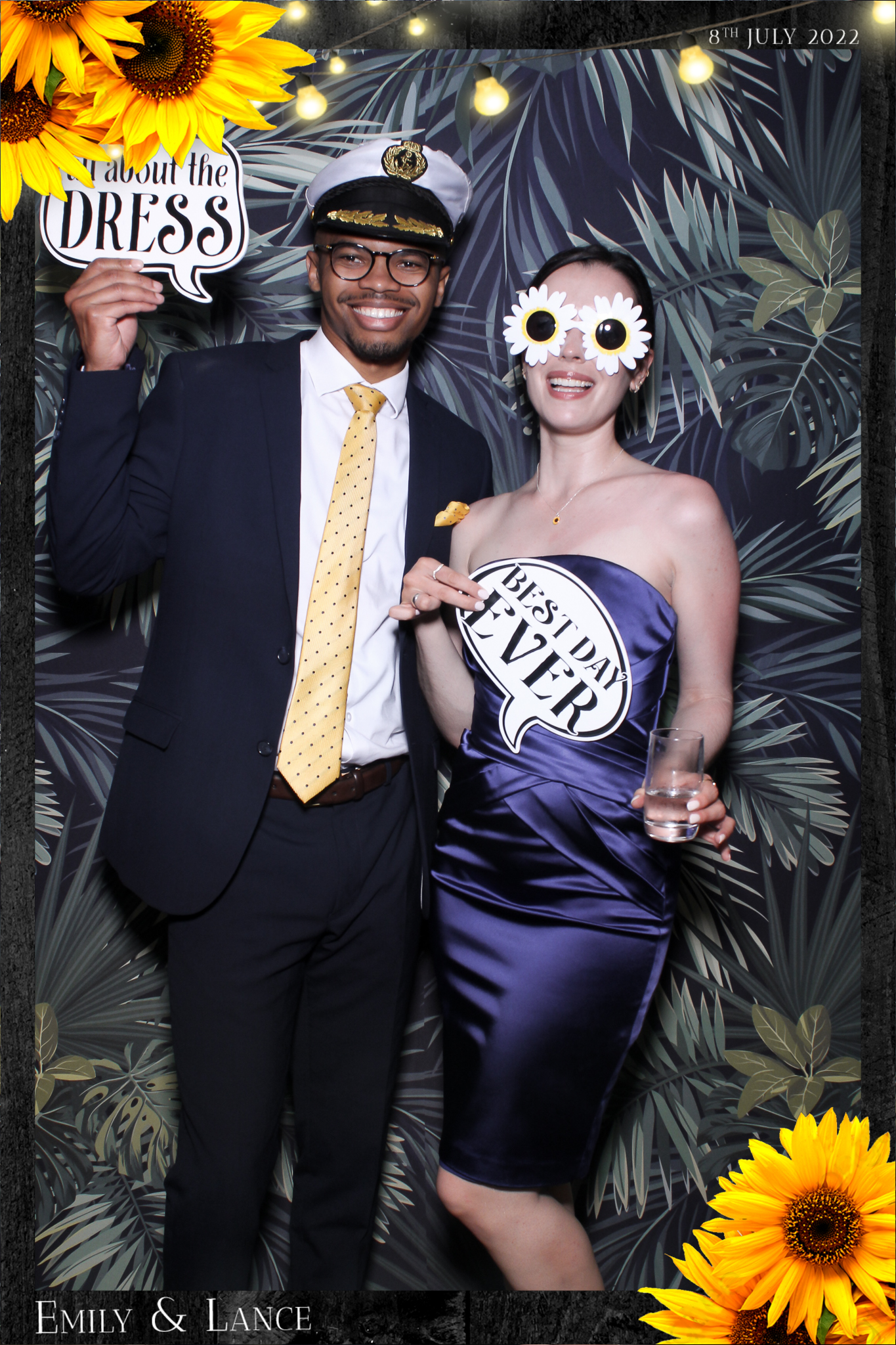 Emily & Lance Wedding - Selfie Mirror | View more photos from the event at gallery.freshbooths.com/u/FreshBooths/Emily-Lance-Wedding-Selfie-Mirror