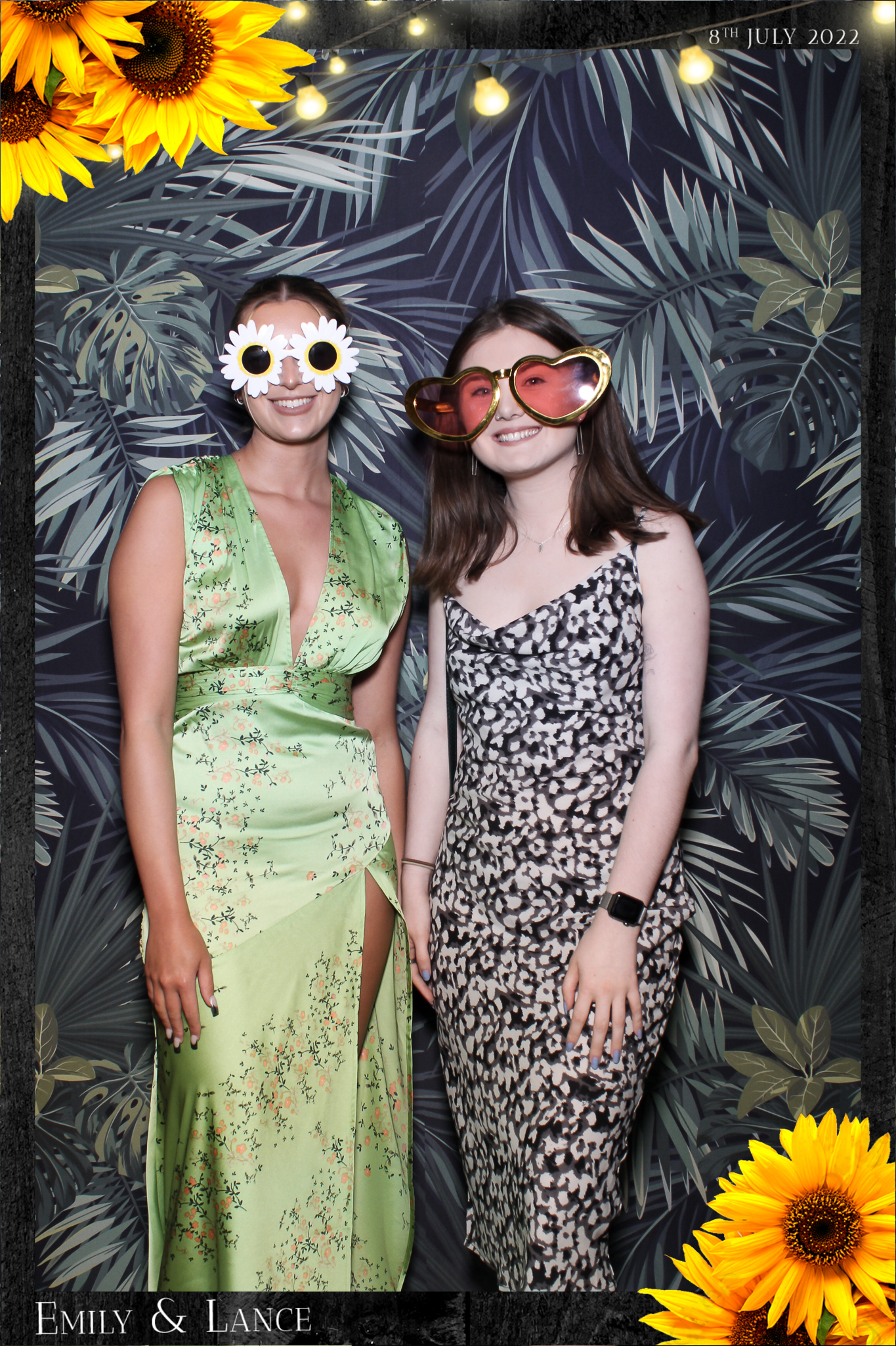 Emily & Lance Wedding - Selfie Mirror | View more photos from the event at gallery.freshbooths.com/u/FreshBooths/Emily-Lance-Wedding-Selfie-Mirror