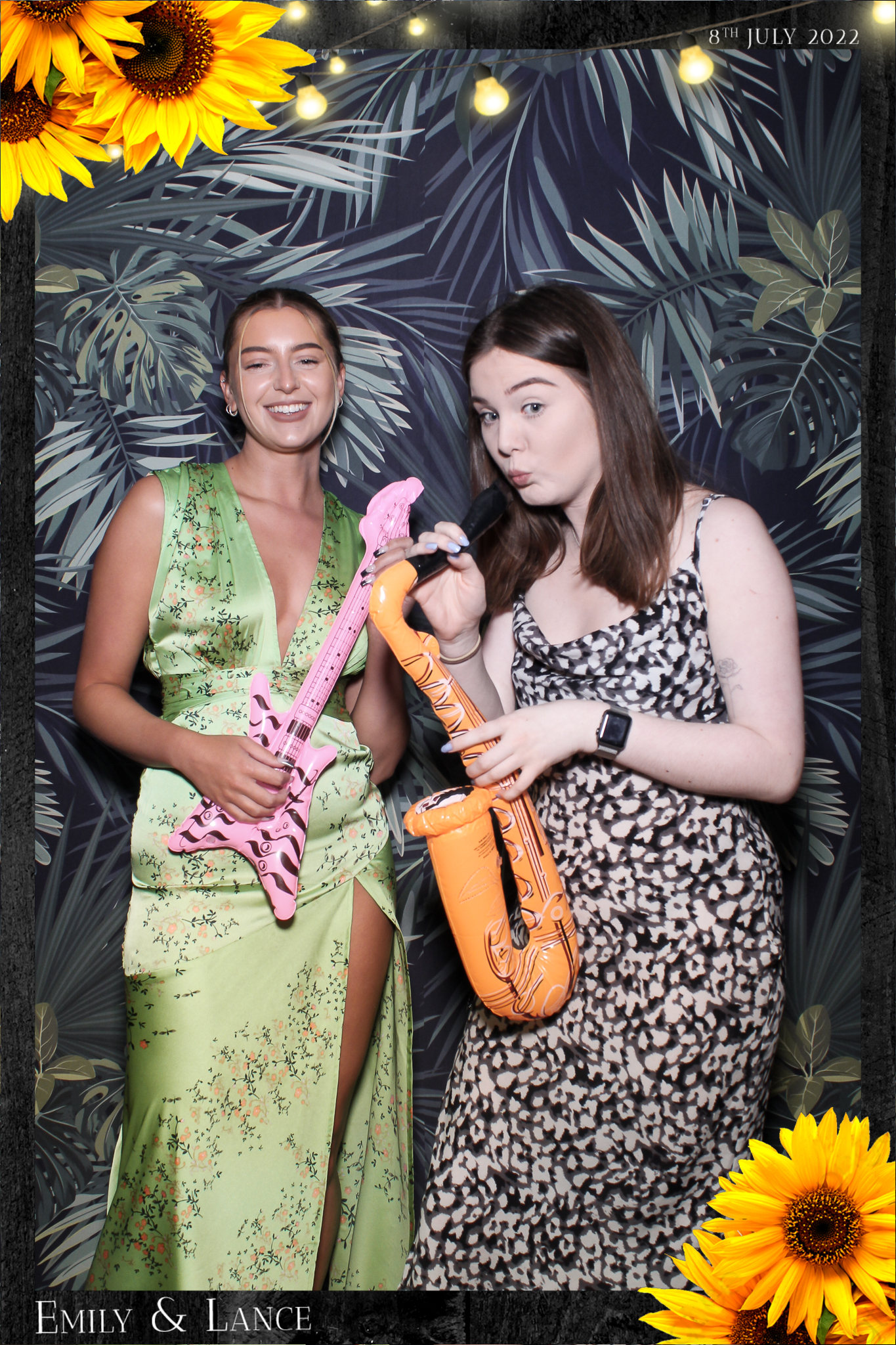 Emily & Lance Wedding - Selfie Mirror | View more photos from the event at gallery.freshbooths.com/u/FreshBooths/Emily-Lance-Wedding-Selfie-Mirror