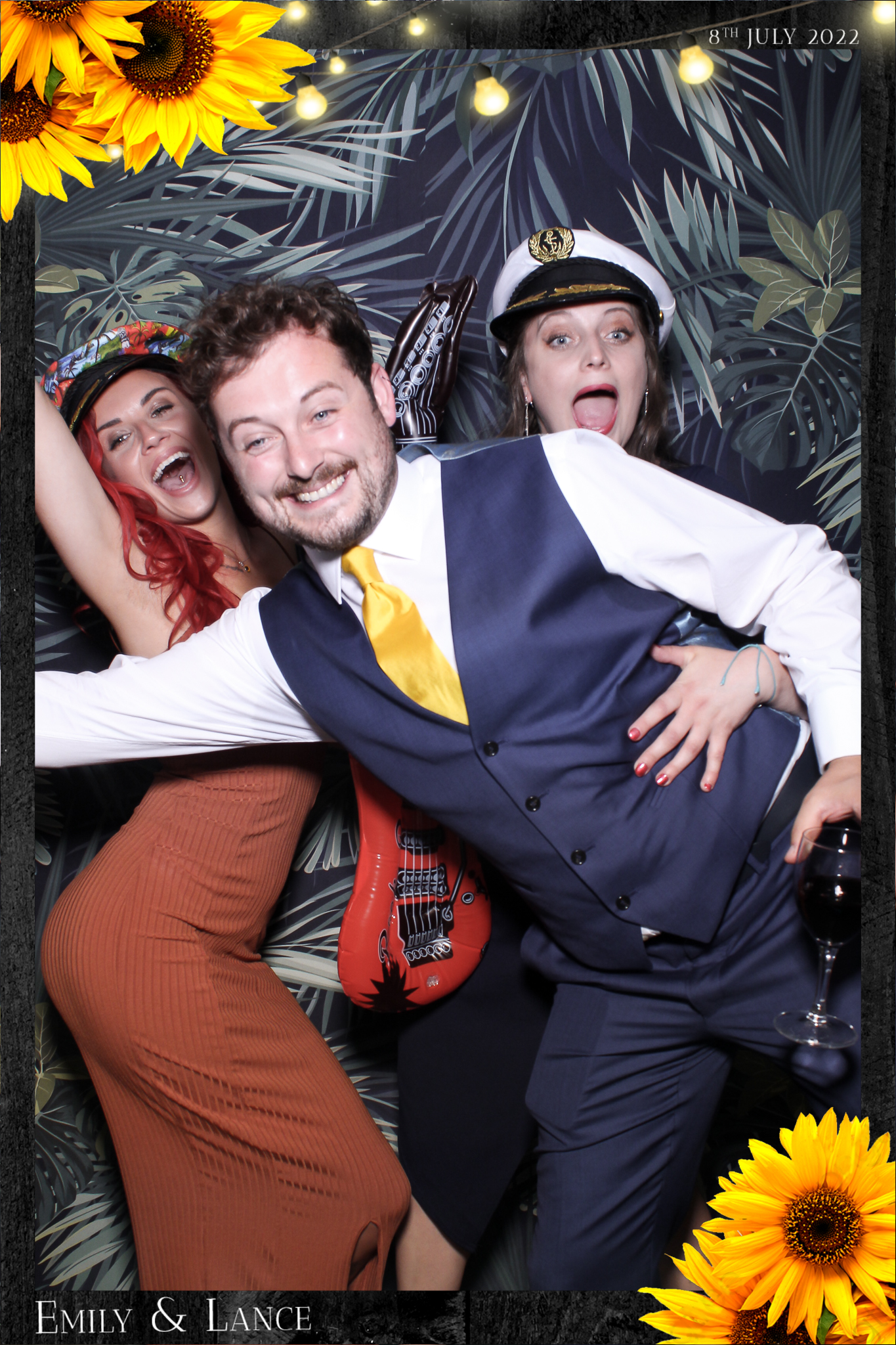Emily & Lance Wedding - Selfie Mirror | View more photos from the event at gallery.freshbooths.com/u/FreshBooths/Emily-Lance-Wedding-Selfie-Mirror