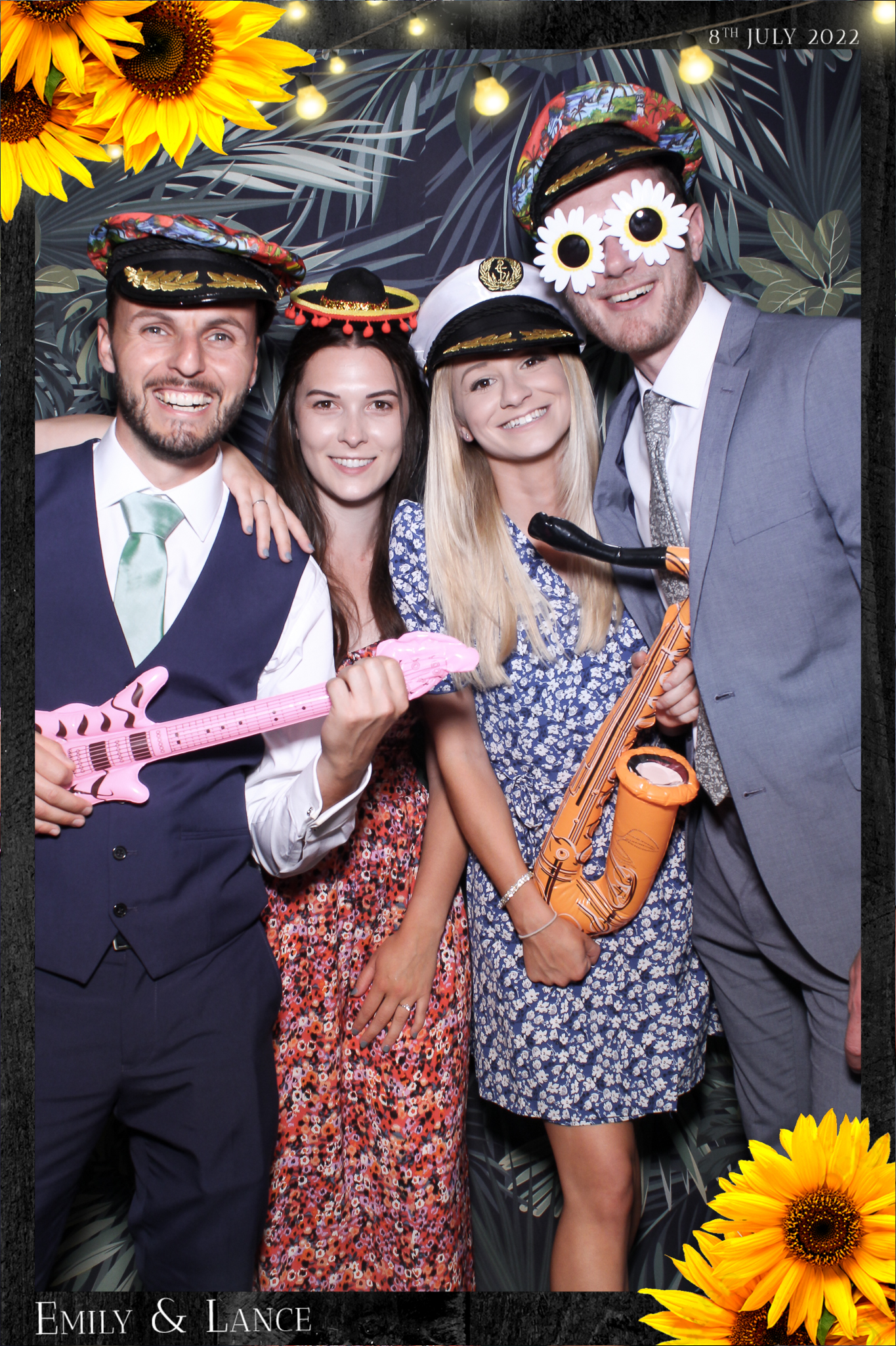 Emily & Lance Wedding - Selfie Mirror | View more photos from the event at gallery.freshbooths.com/u/FreshBooths/Emily-Lance-Wedding-Selfie-Mirror