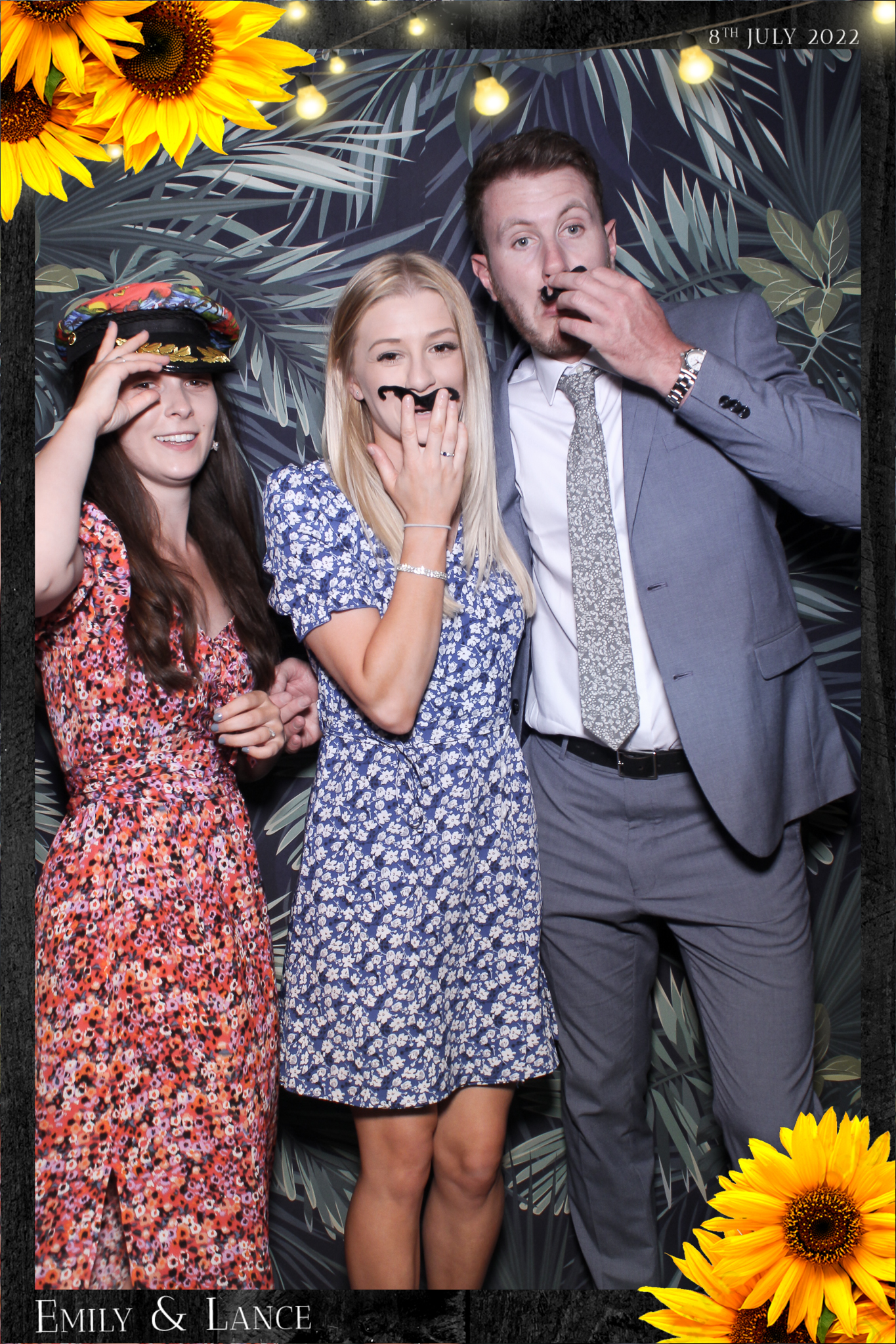 Emily & Lance Wedding - Selfie Mirror | View more photos from the event at gallery.freshbooths.com/u/FreshBooths/Emily-Lance-Wedding-Selfie-Mirror