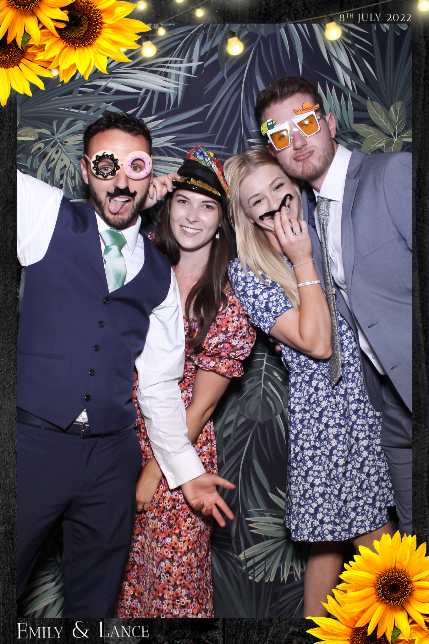 Emily & Lance Wedding - Selfie Mirror | View more photos from the event at gallery.freshbooths.com/u/FreshBooths/Emily-Lance-Wedding-Selfie-Mirror