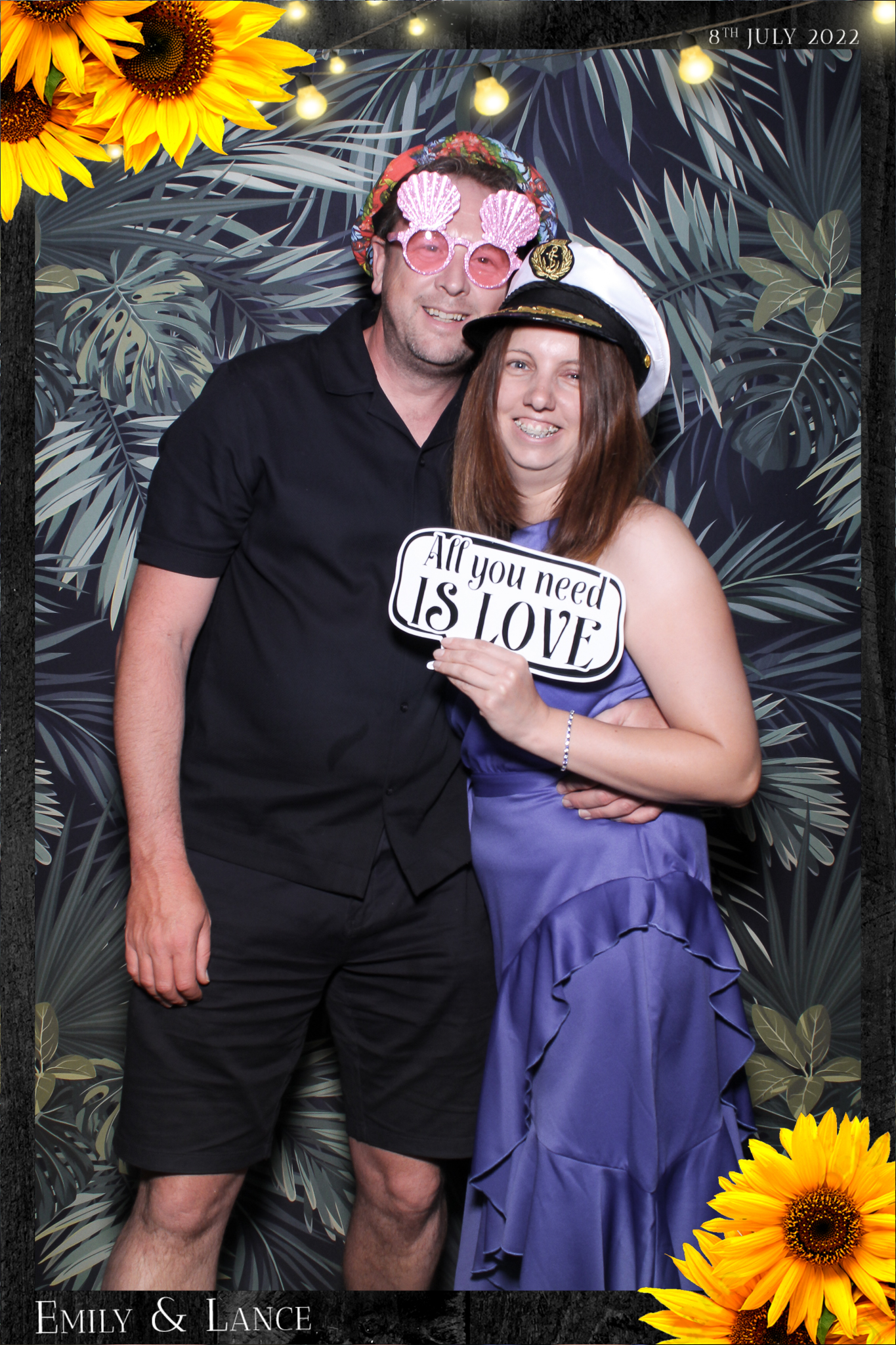 Emily & Lance Wedding - Selfie Mirror | View more photos from the event at gallery.freshbooths.com/u/FreshBooths/Emily-Lance-Wedding-Selfie-Mirror