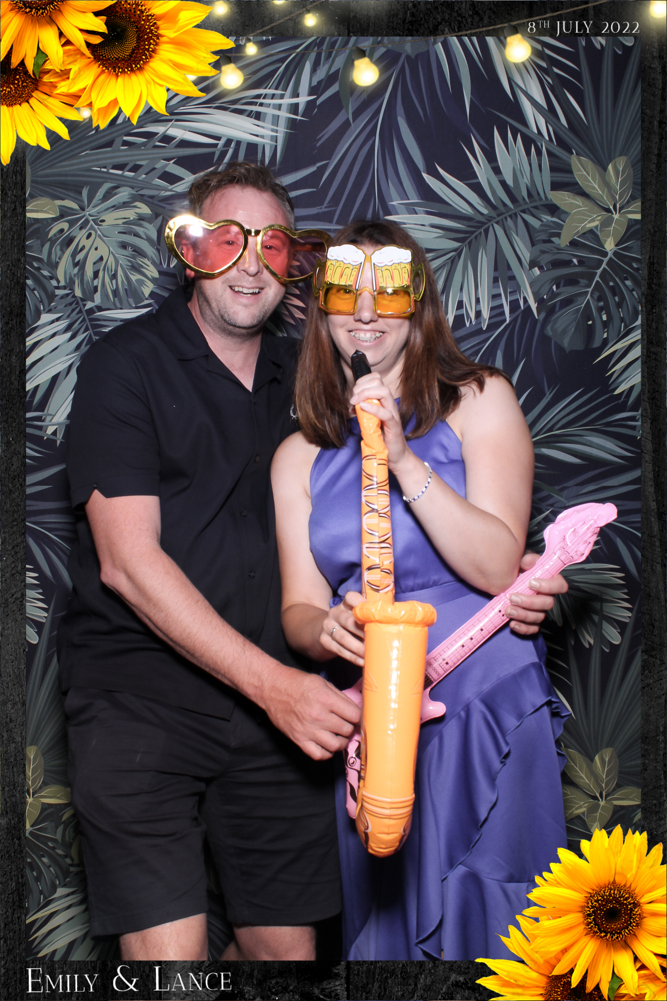Emily & Lance Wedding - Selfie Mirror | View more photos from the event at gallery.freshbooths.com/u/FreshBooths/Emily-Lance-Wedding-Selfie-Mirror